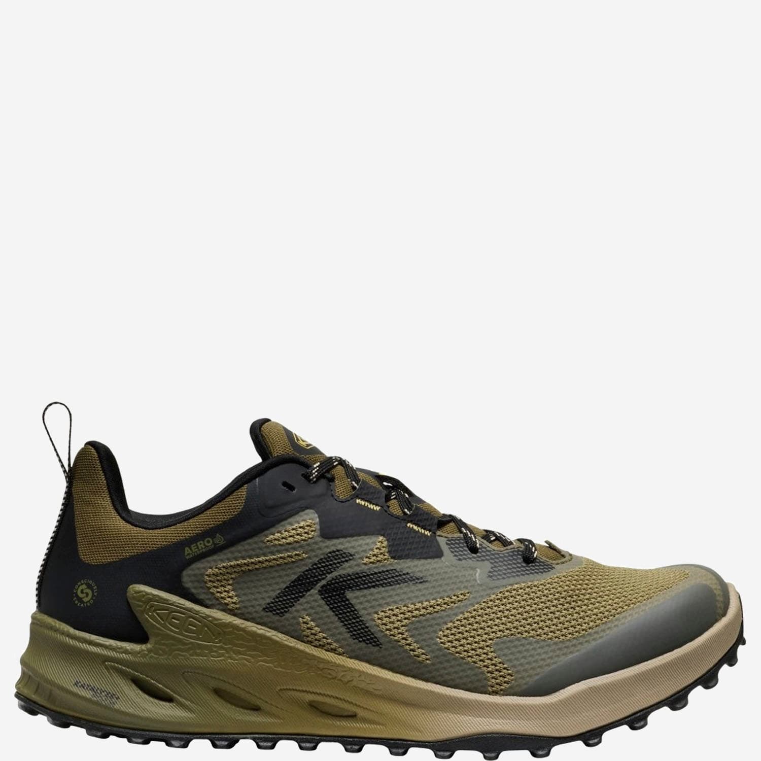 Keen Zionic Nxt Waterproof Hiking Sneaker In Green
