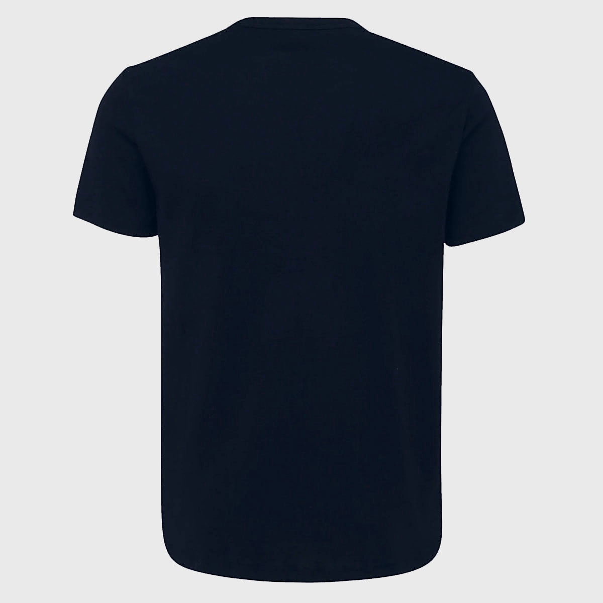Shop Tom Ford Navy Blue Cotton Blend T-shirt