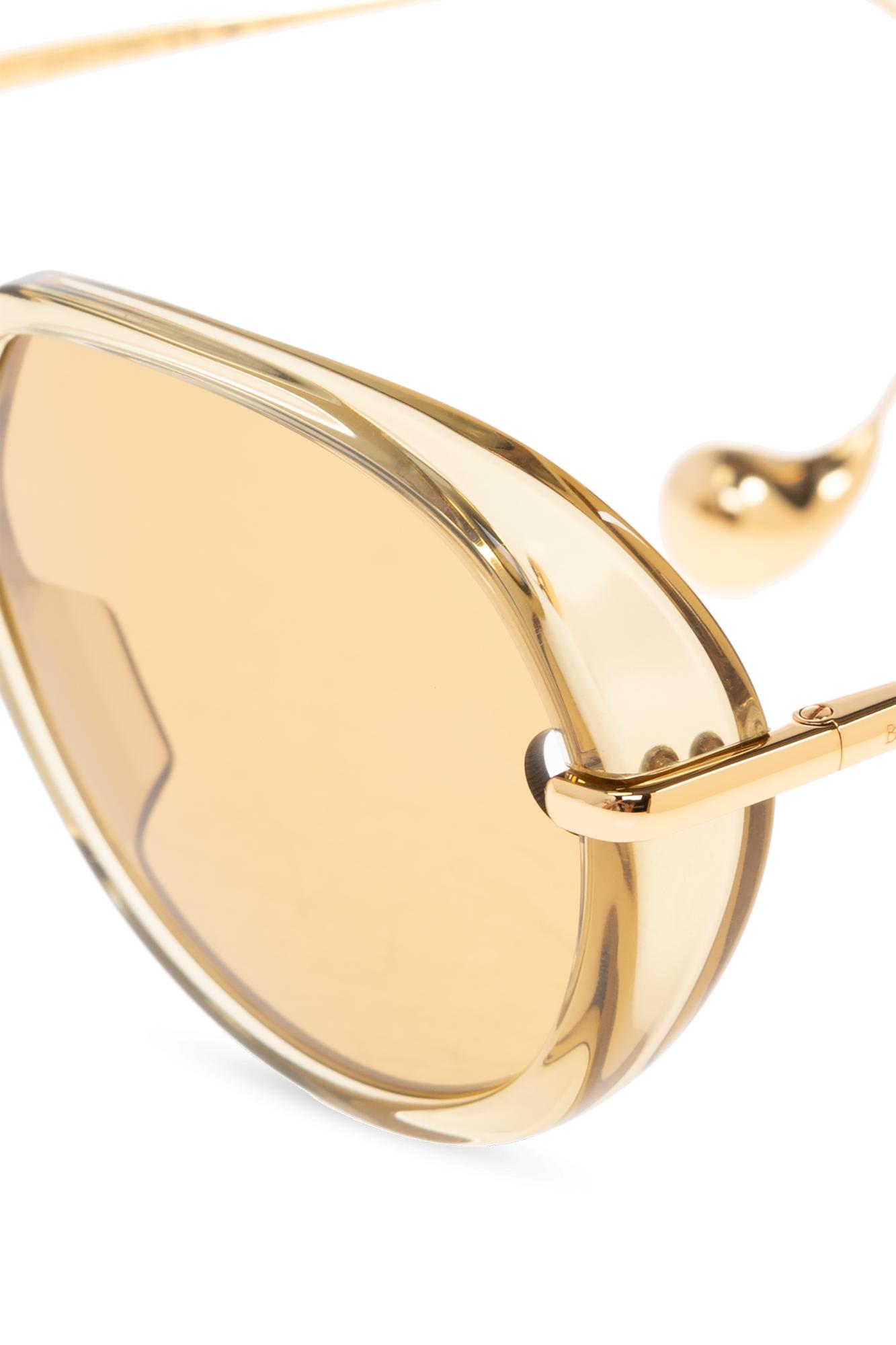 Bottega Veneta Sunglasses In Gold
