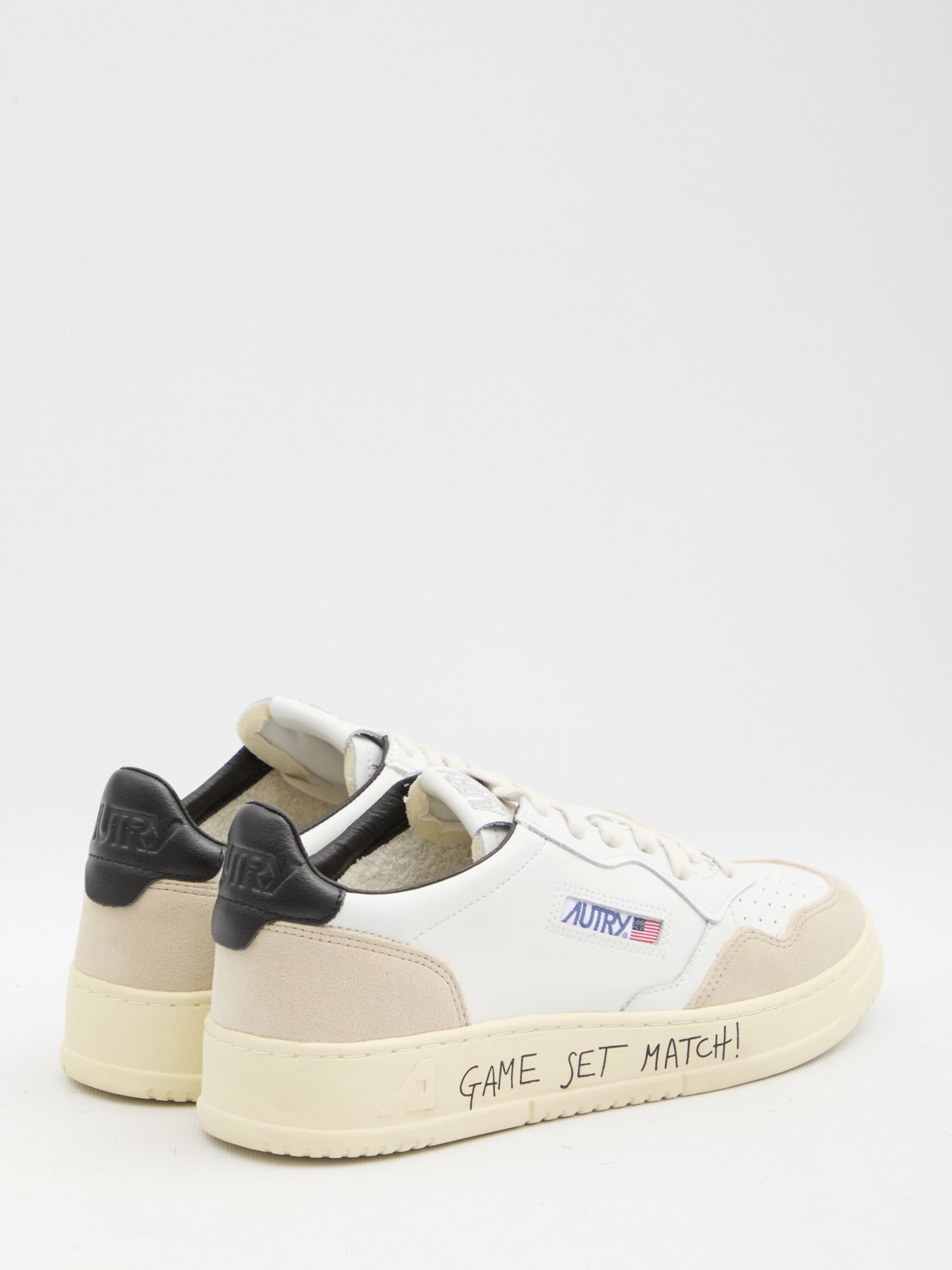 Shop Autry Medalist Sneakers In White