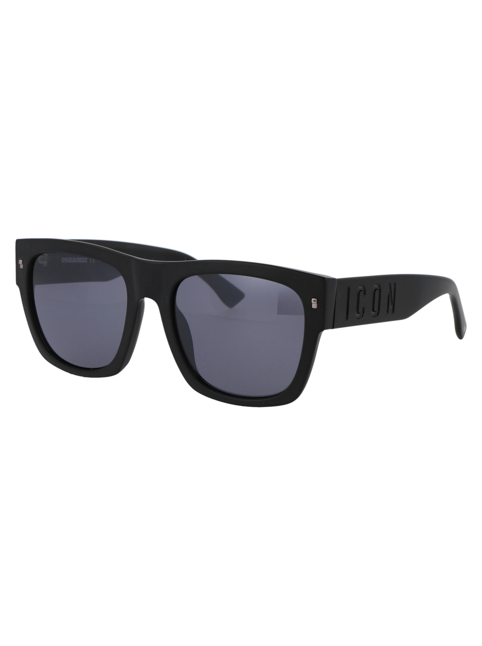 Dsquared2 Mtblkpall Acetate Sunglasses In Black