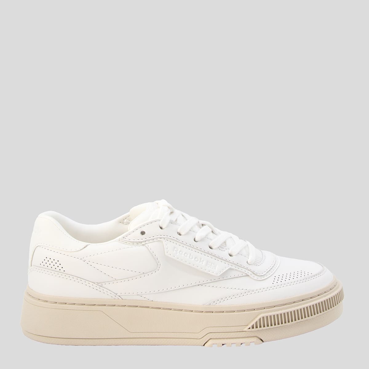 Shop Reebok White Leather C Ltd Sneakers