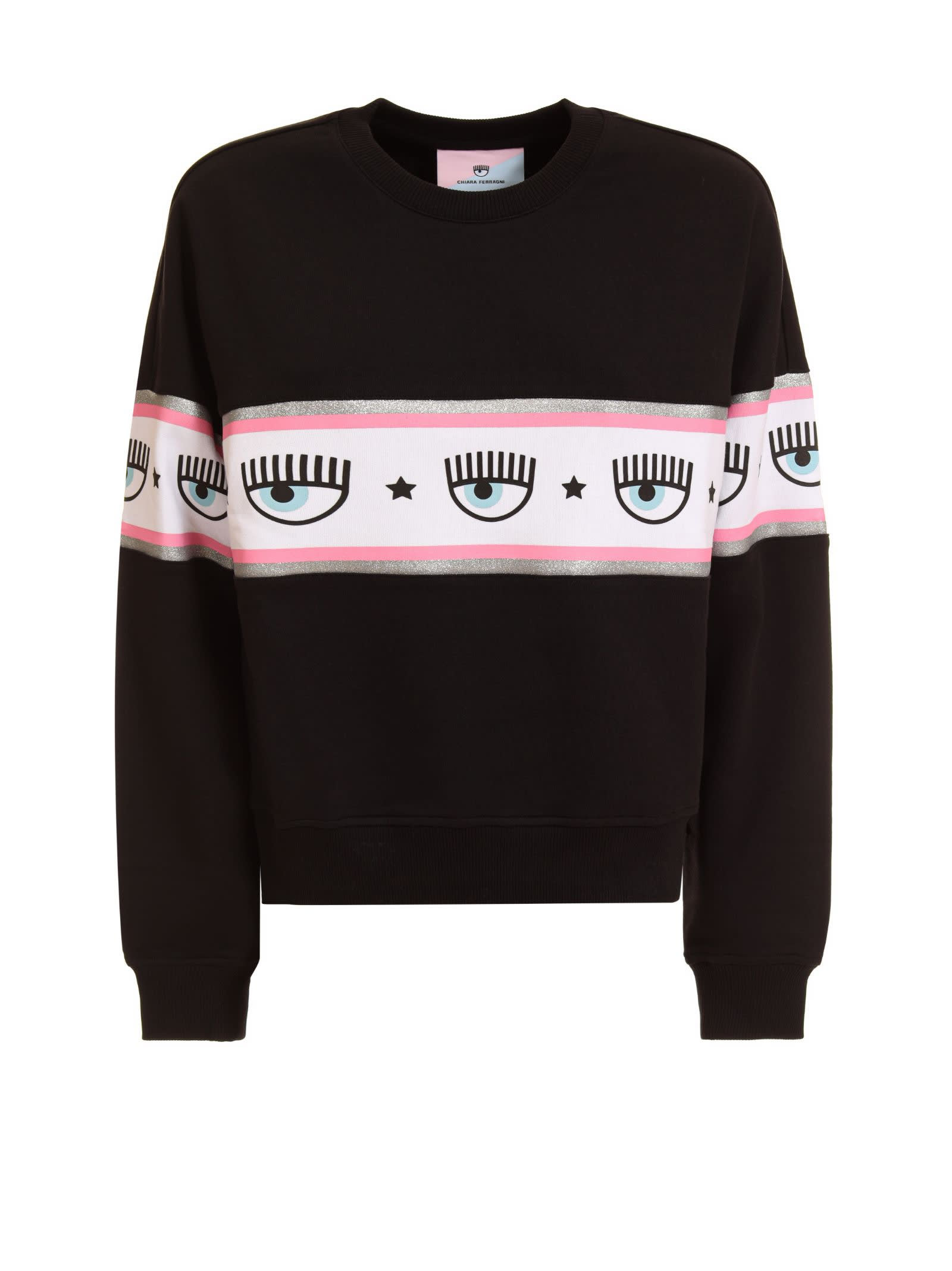 Shop Chiara Ferragni Sweaters Black