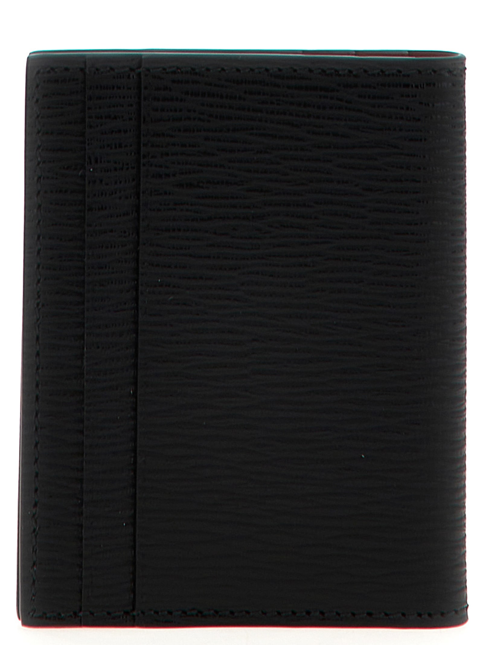 Ferragamo Revival Gancio Card Holder In Black