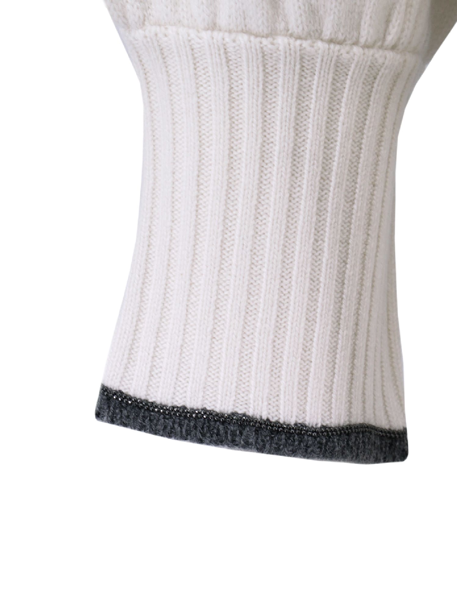 Shop Brunello Cucinelli Sweater In Yellow Cream