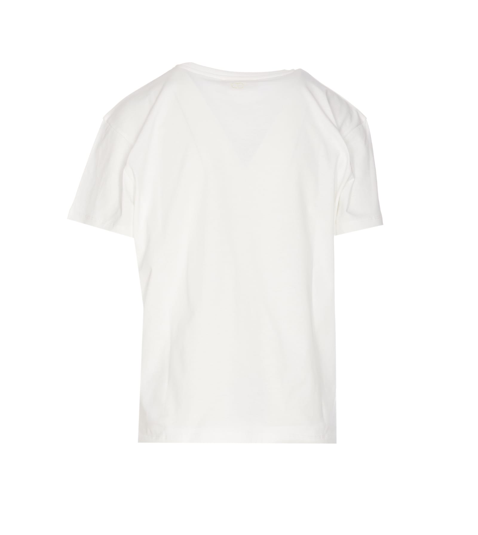 Shop Twinset T-shirt In White