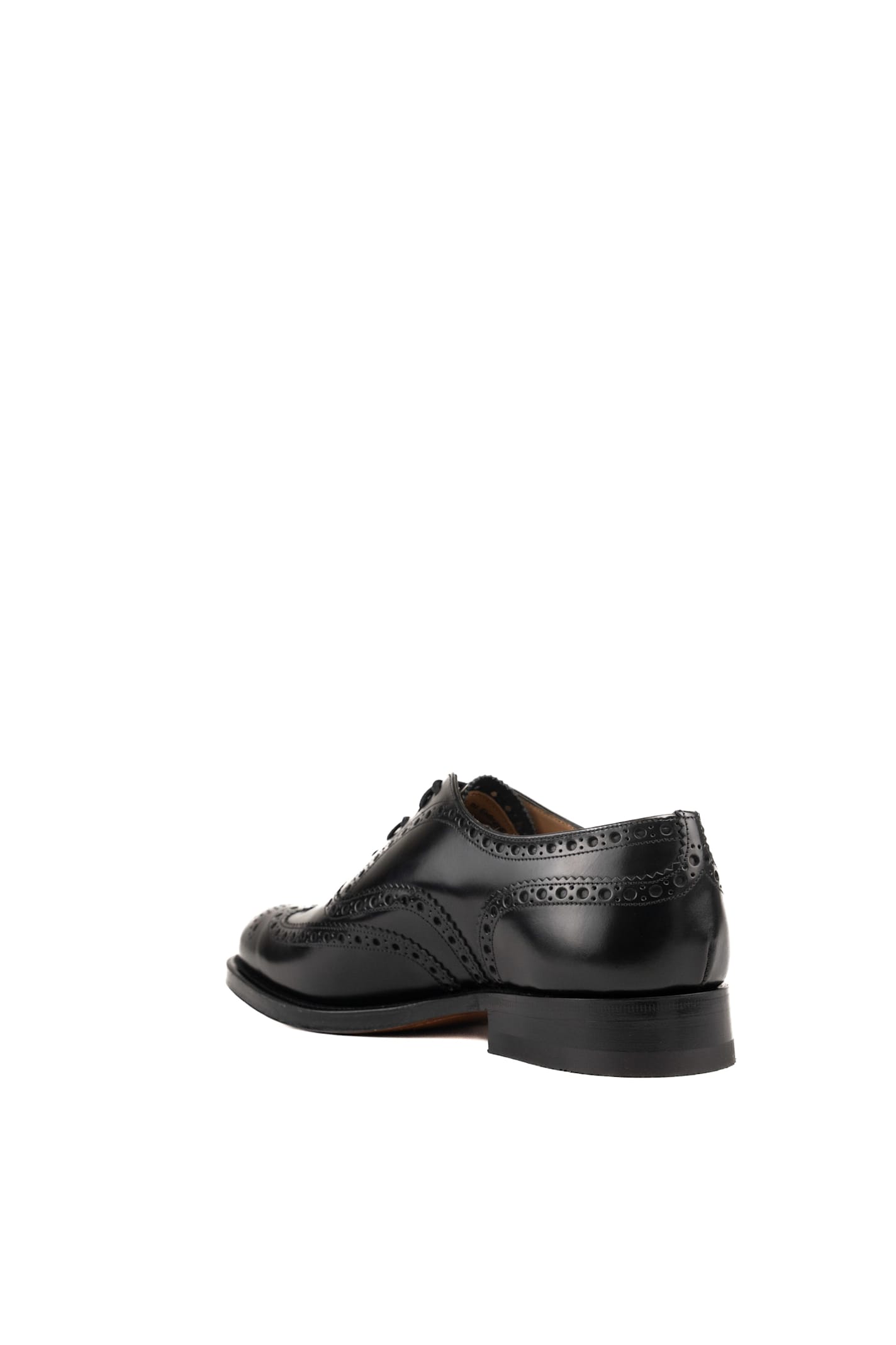 Shop Church's Burwood Oxford Shoes In Leather In Black