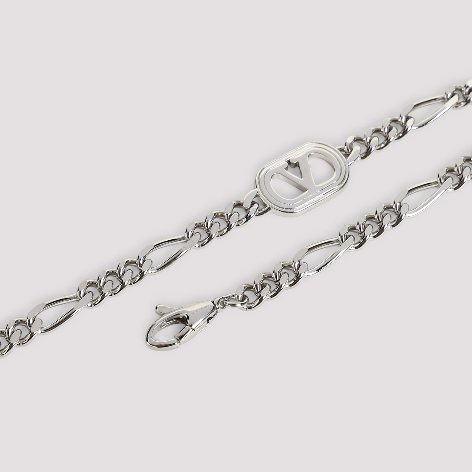 Valentino Ovalette Bracelet In Metallic