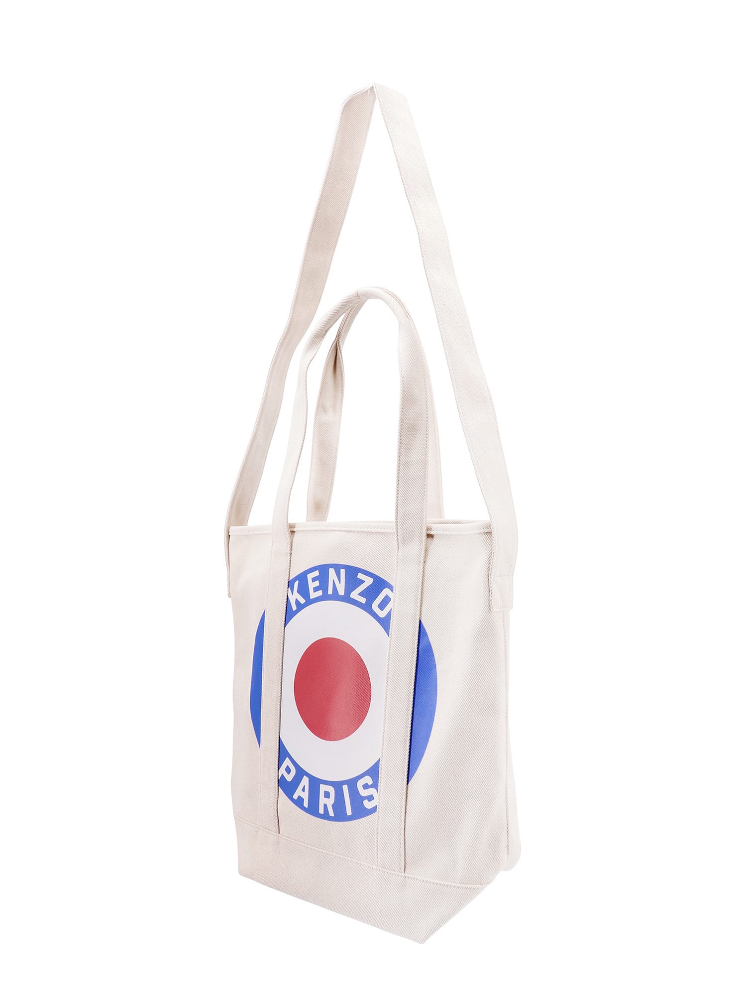 Shop Kenzo Shoulder Bag In Ecru