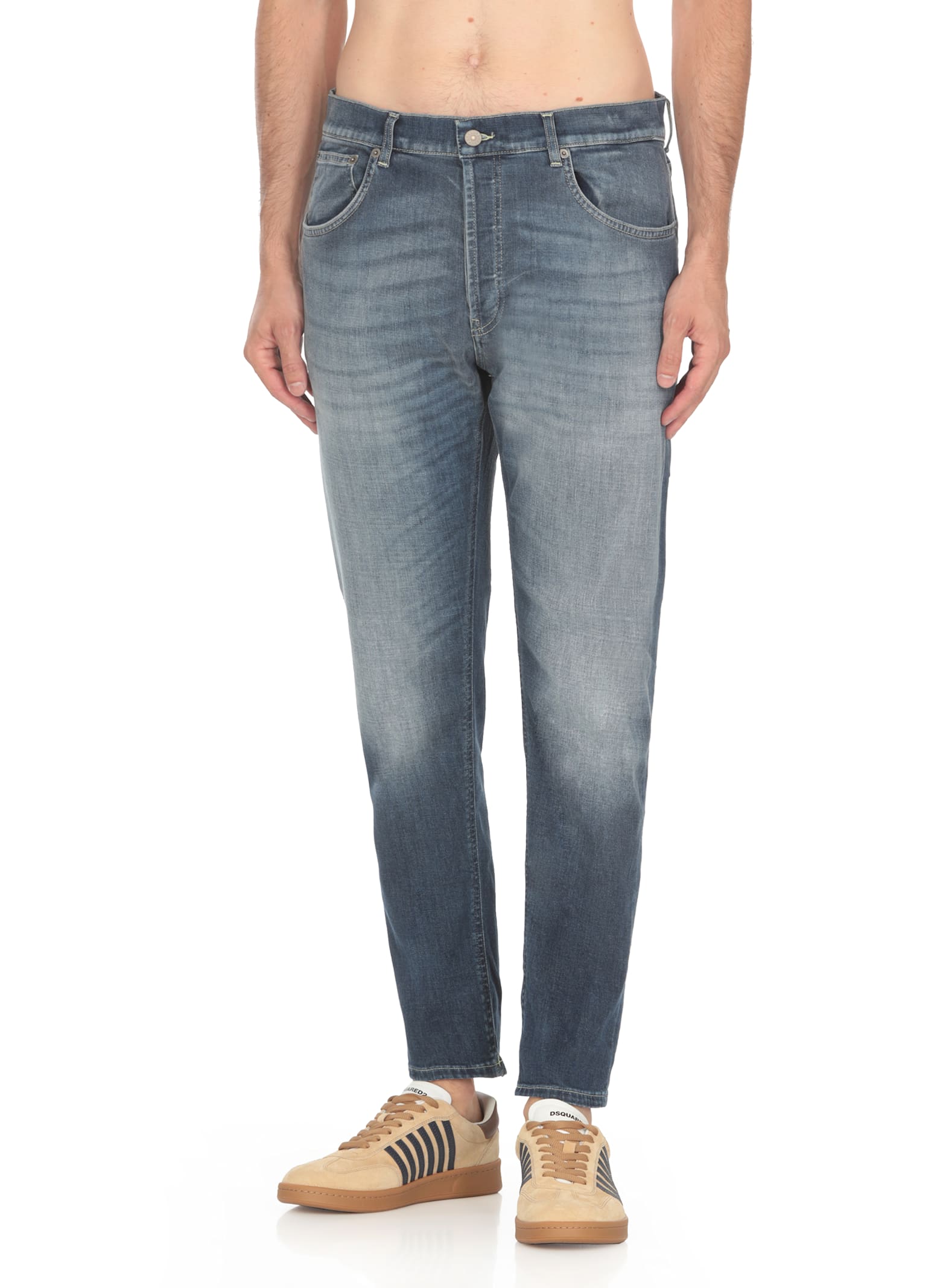 Shop Dondup Dian Jeans In Blue