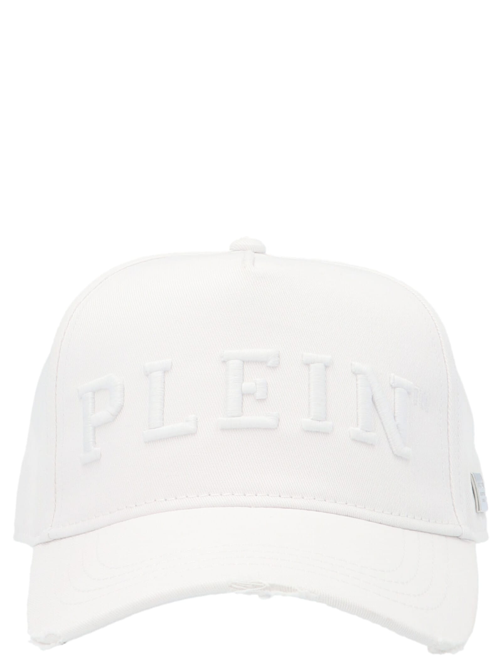 Philipp Plein Cap In White