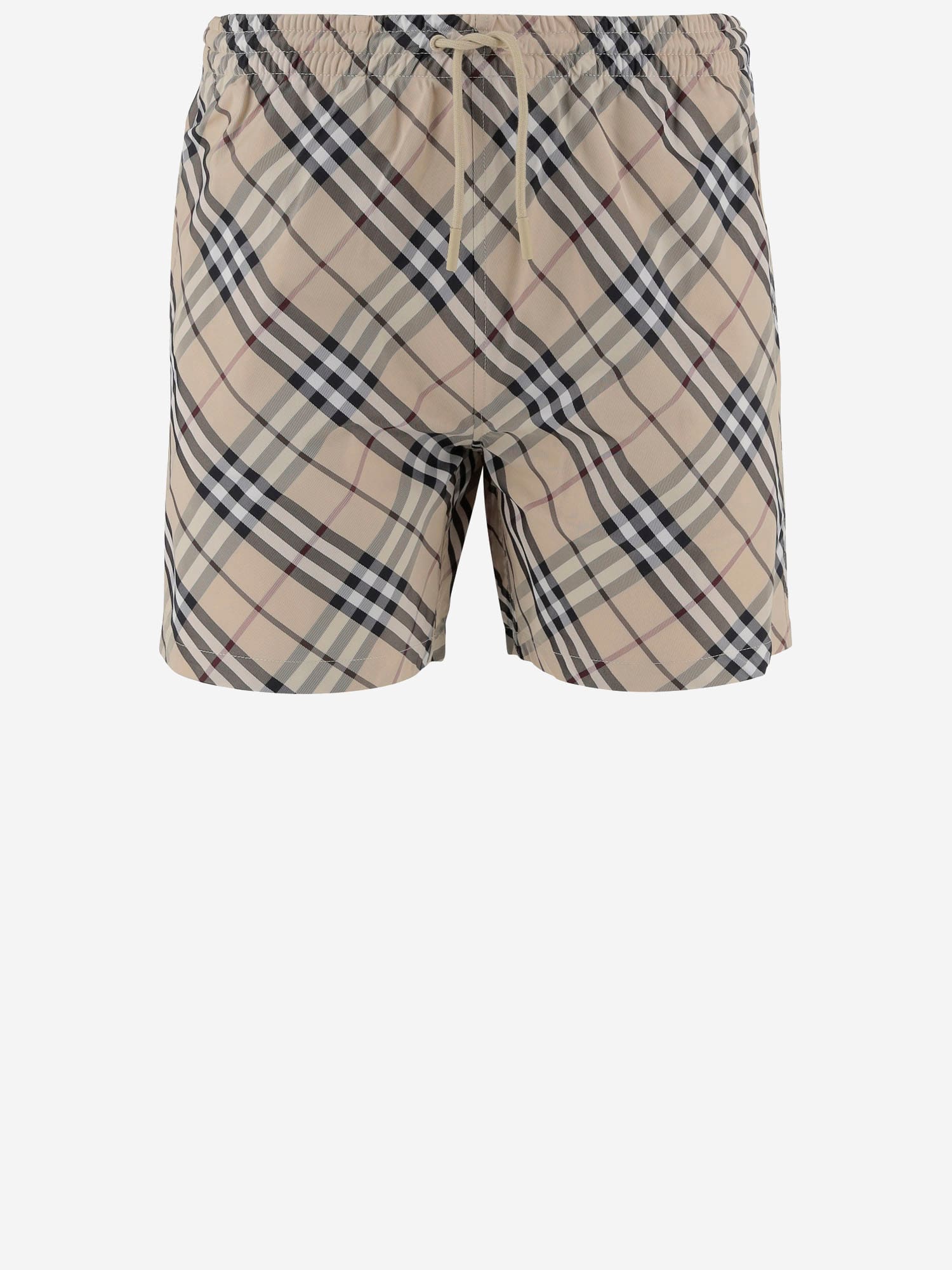 Short Pants With Check Pattern