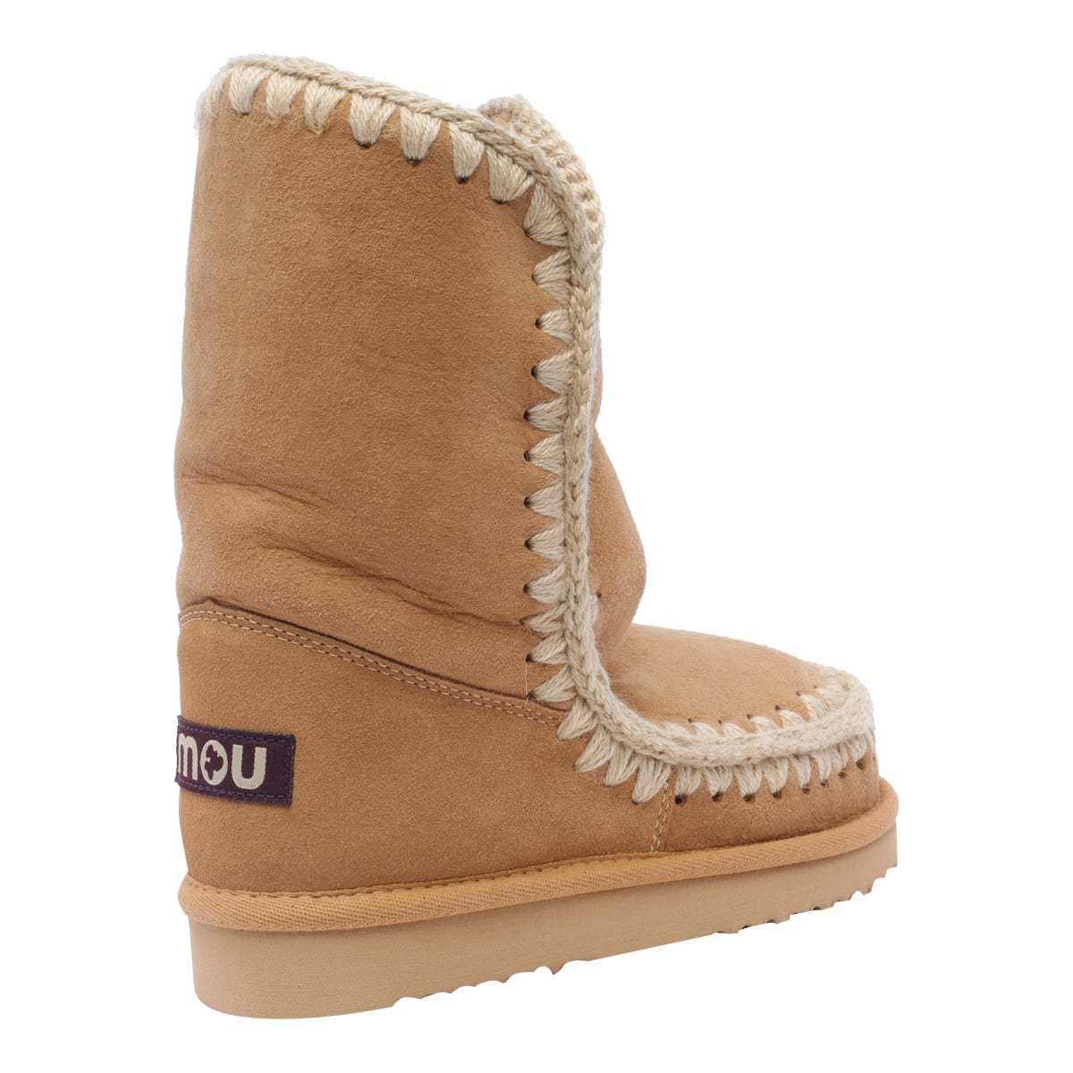 Shop Mou Eskimo Boots In Brown