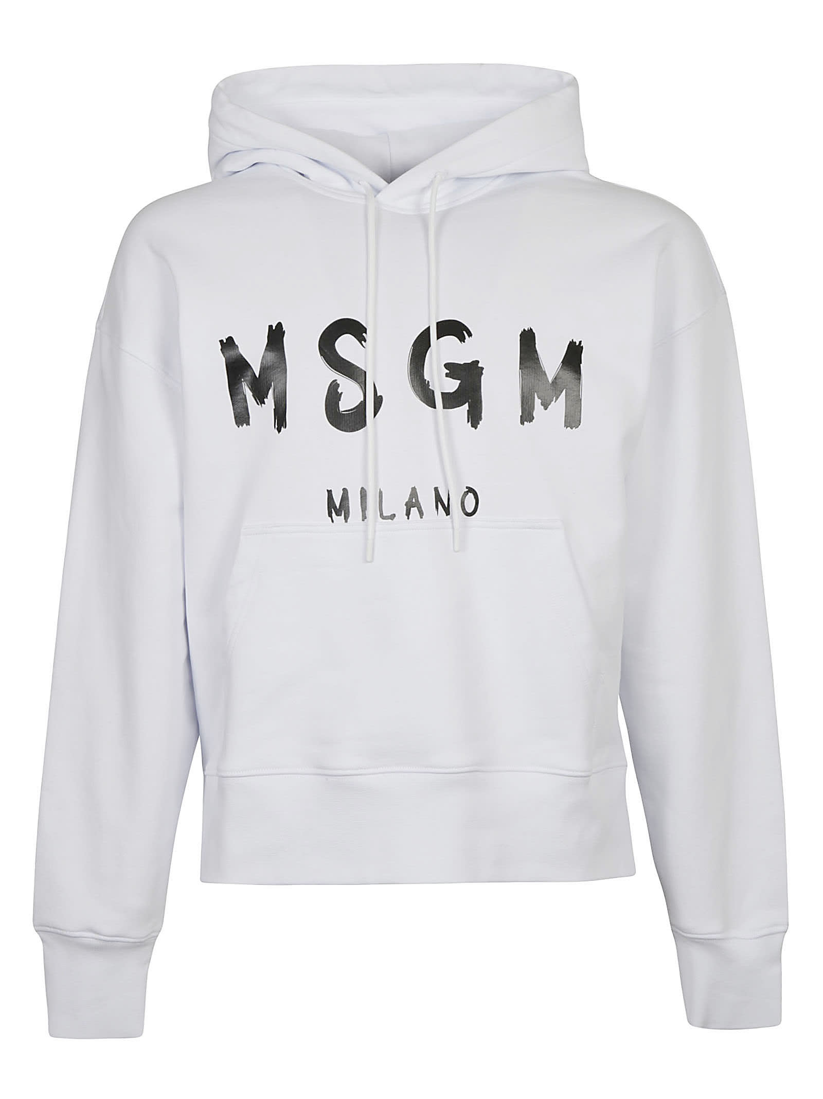 MSGM Milano Logo Hoodie