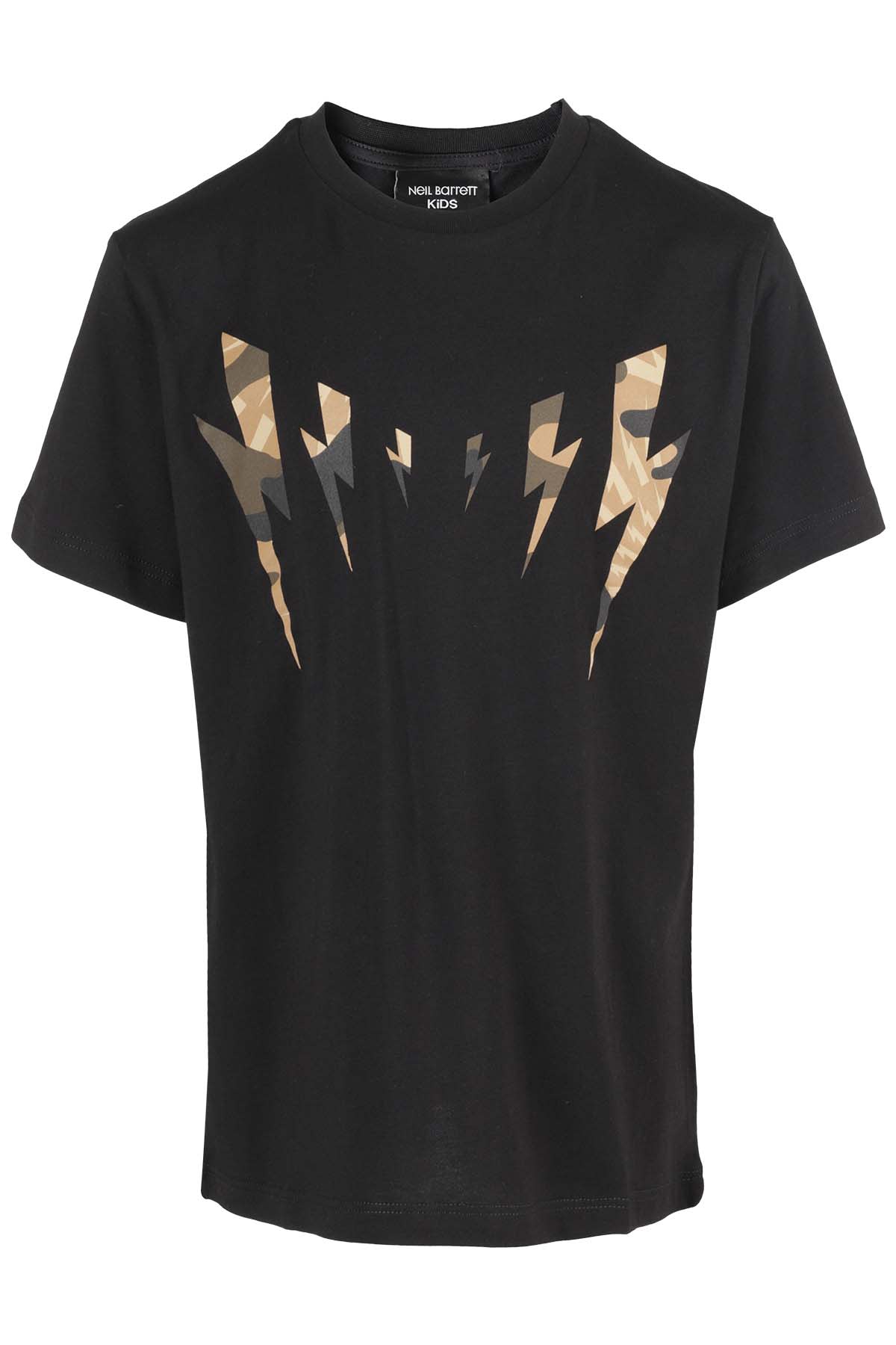 Neil Barrett Kids' T Shirt Jersey In Nero