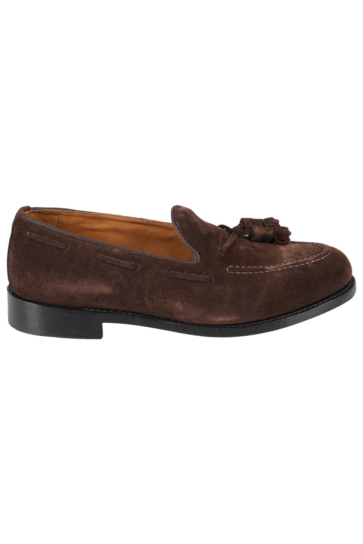 Sebago Medford Suede Gyw In Dk Brown
