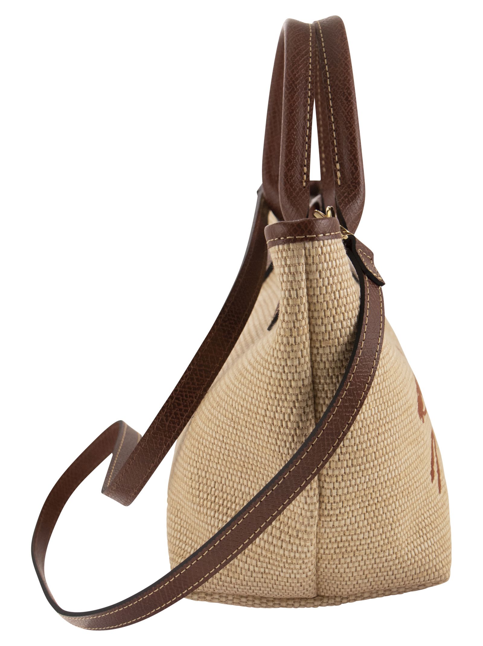Le Panier Pliage S Basket bag Brown - Canvas (10144HZB035)