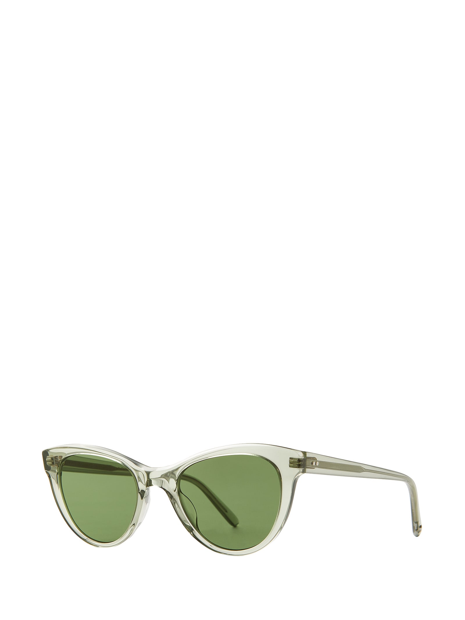Shop Garrett Leight Glco X Clare V. Sun Bio Sage Sunglasses