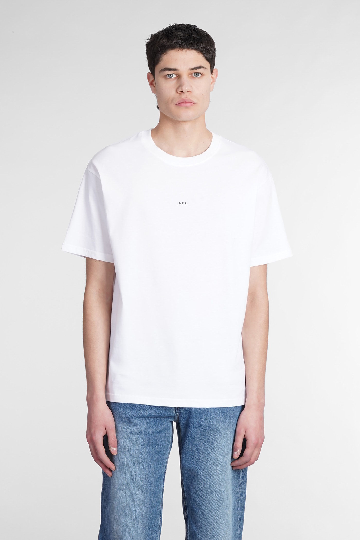 A.P.C. Kyle T-shirt In White Cotton