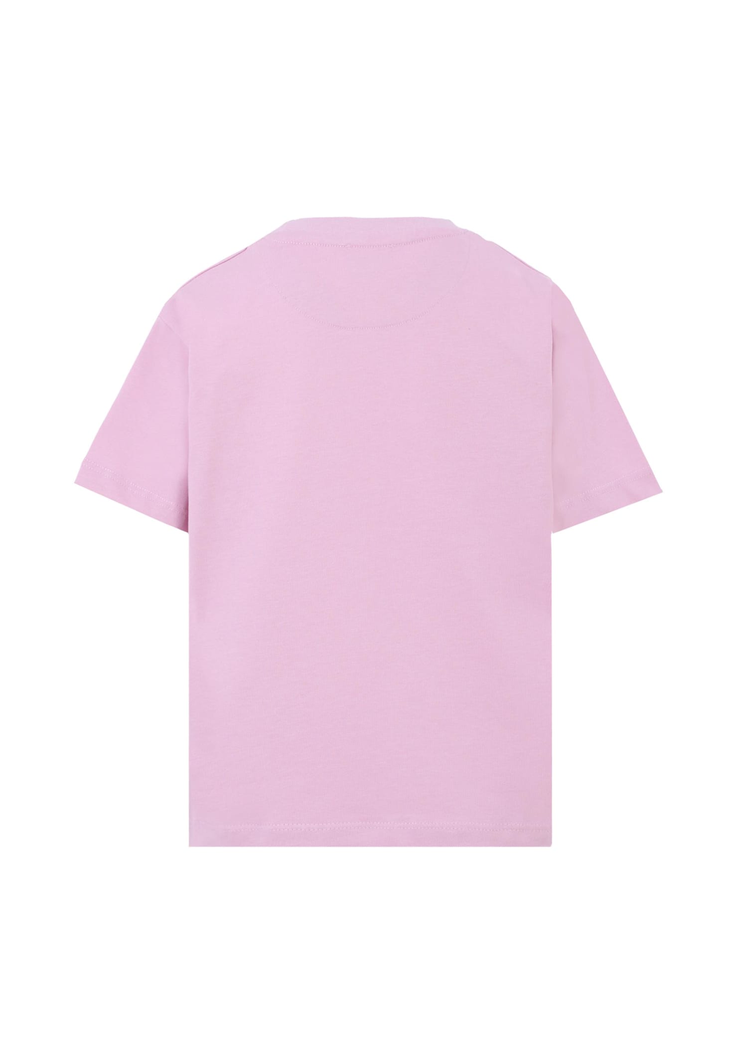 Richmond Lilac T-shirt For Girl With Logo In Purple