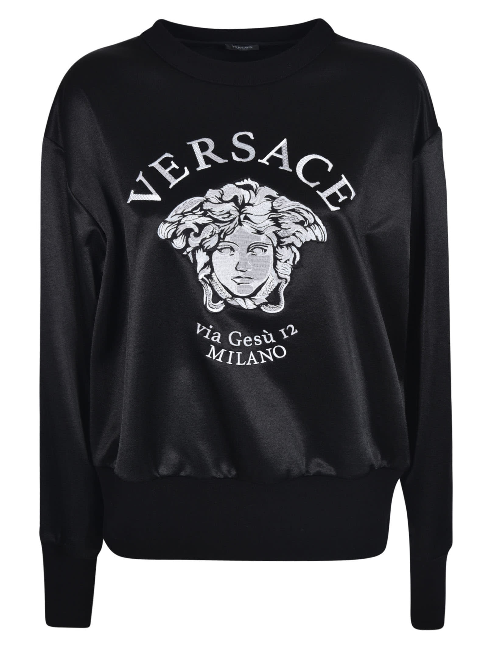 Versace Logo Print Sweater