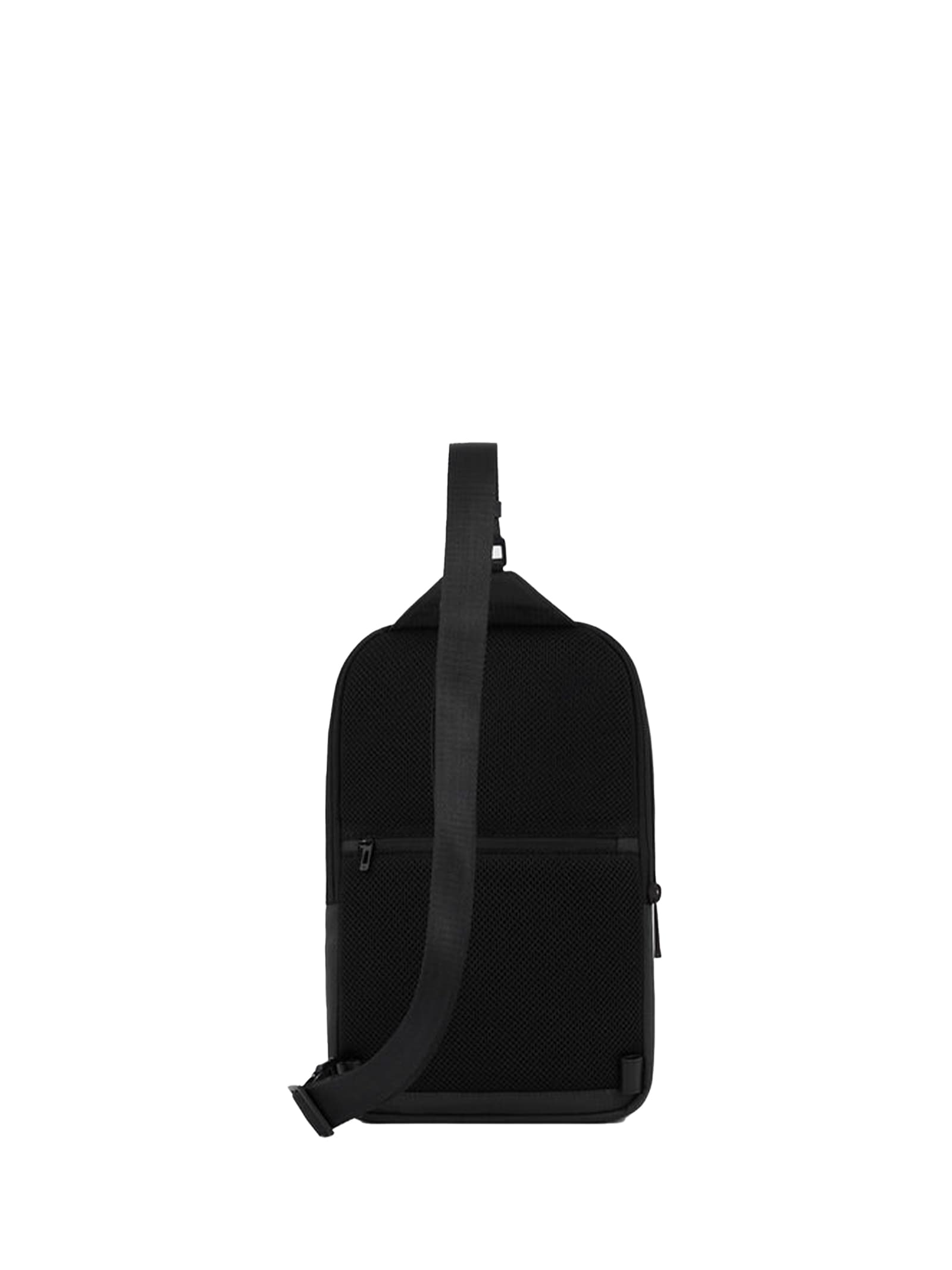 Shop Piquadro Shoulder Strap For Ipad Mini Black In Nero