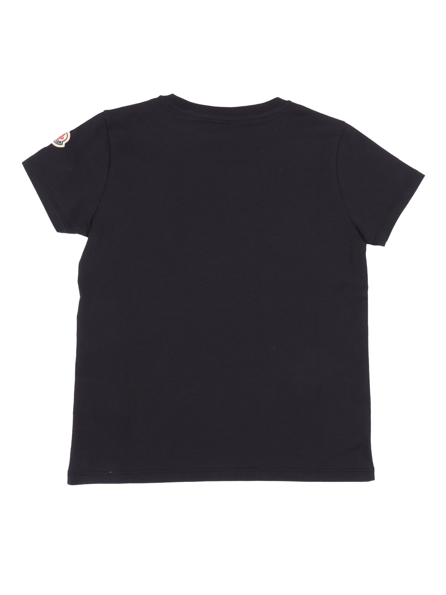 Moncler Ss T-shirt In Black