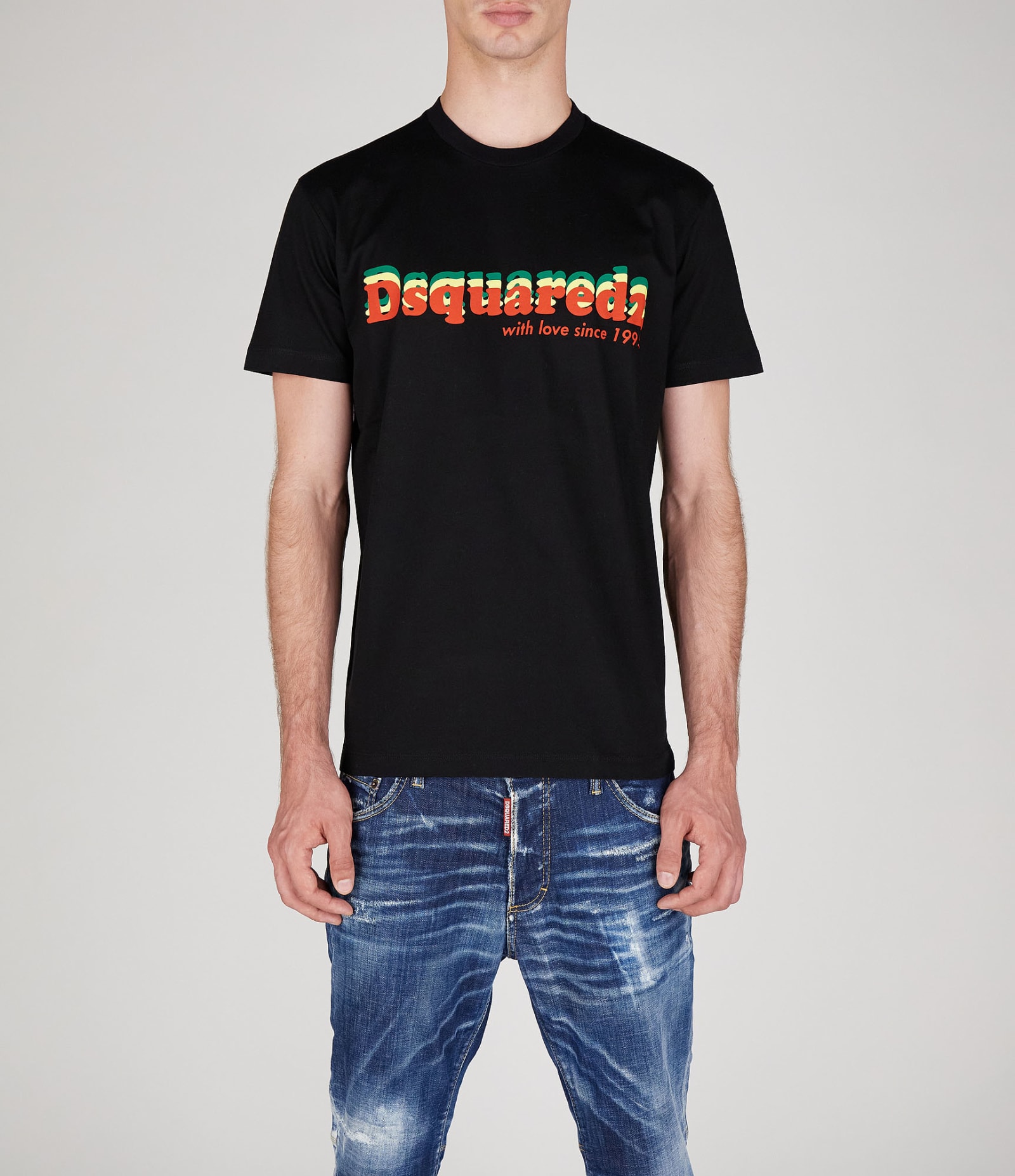 Dsquared2 T-shirts In Black