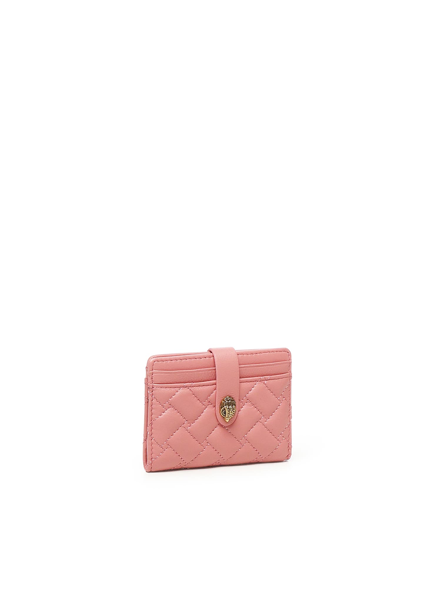 Kurt Geiger Kensington Card Holder In Pink
