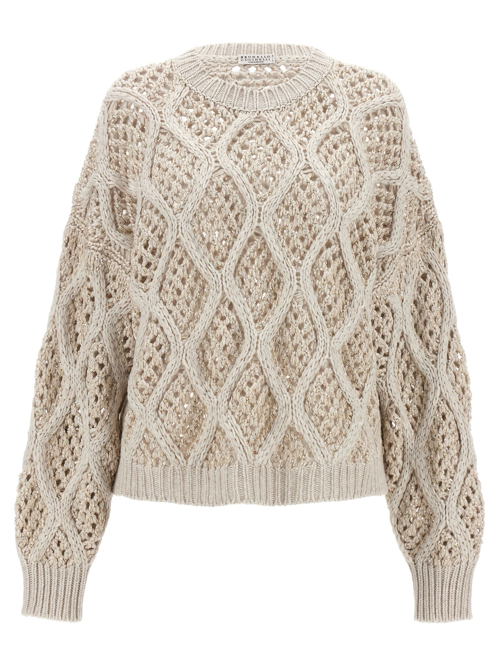 Shop Brunello Cucinelli Sequin Sweater