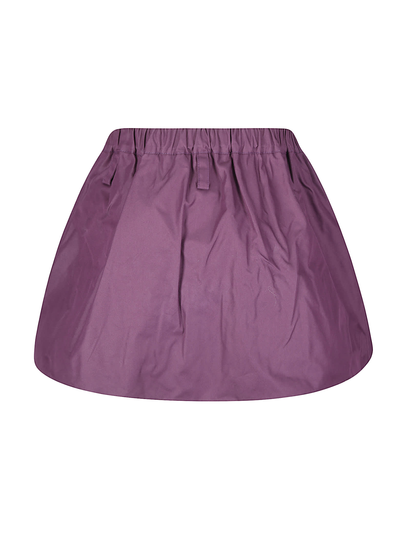 Baum Und Pferdgarten Simona Elastic-waist Pocket Mini A-line Skirt In Purple