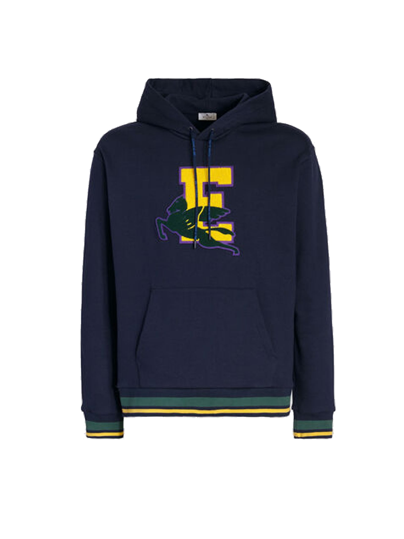 Etro Jersey Sweatshirt With Embroidery