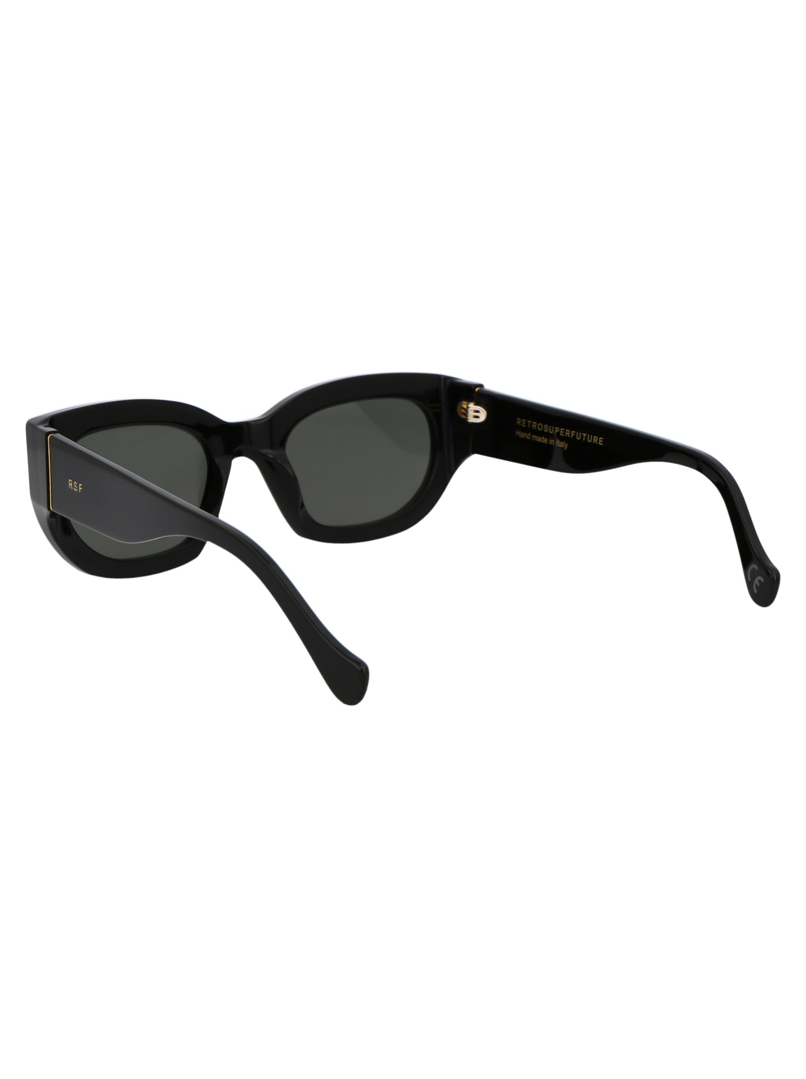 Shop Retrosuperfuture Alva Sunglasses In Black