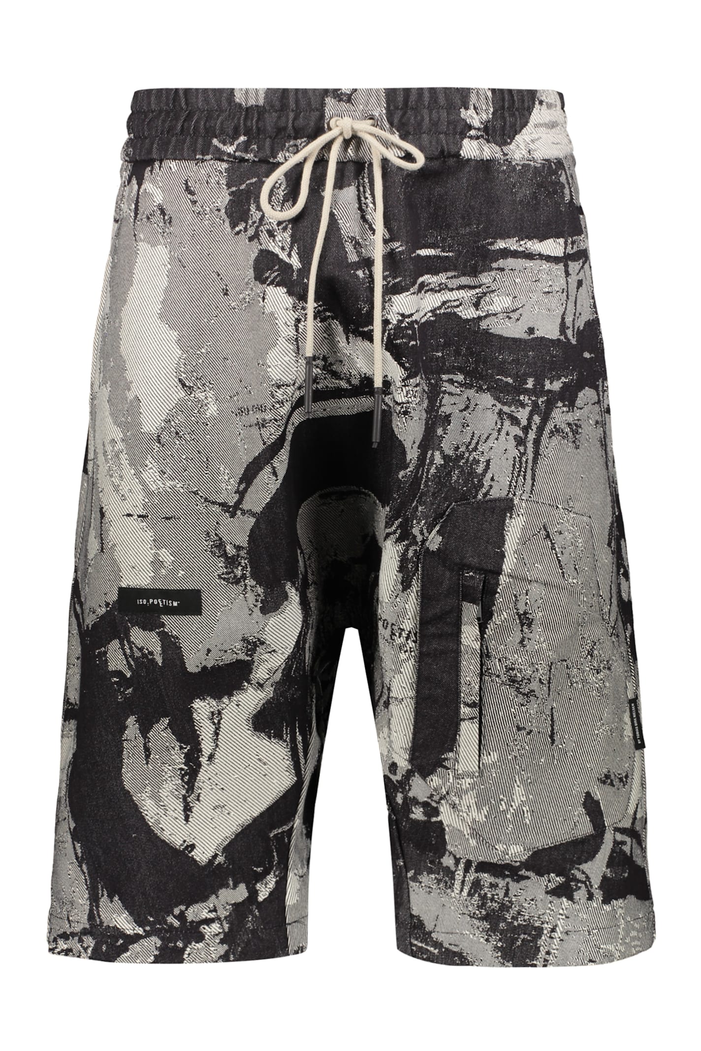 Iso. Poetism Cotton Bermuda Shorts