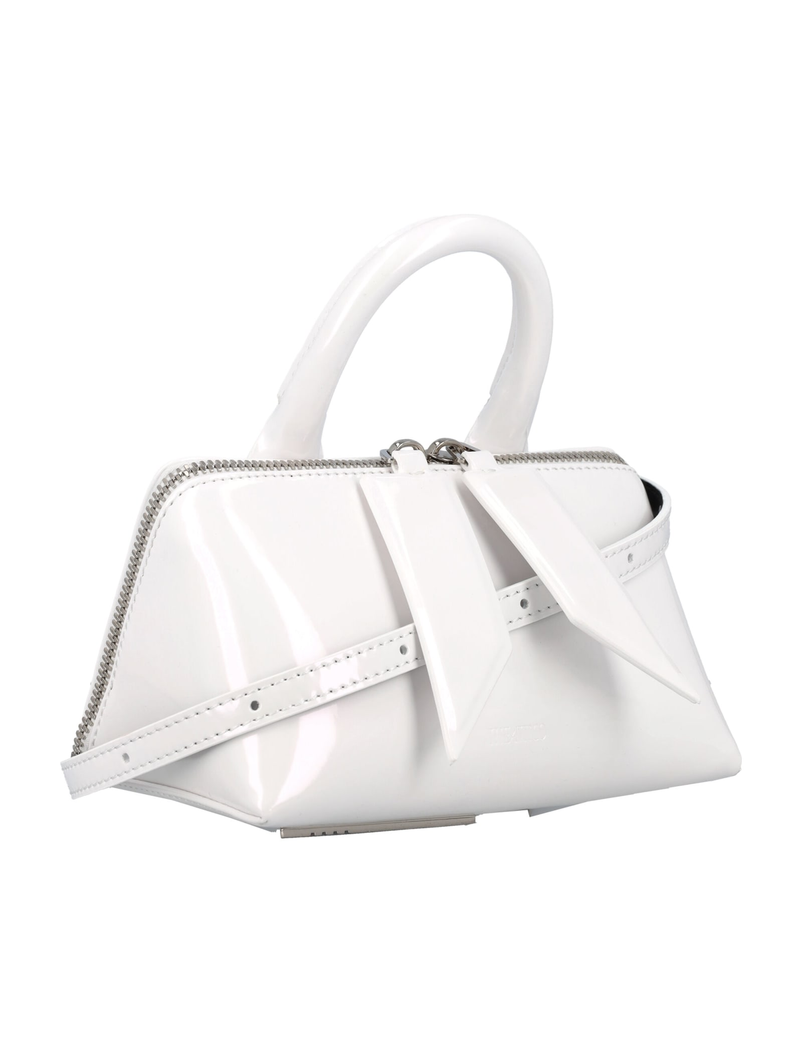 Shop Attico Friday Small Bag In White