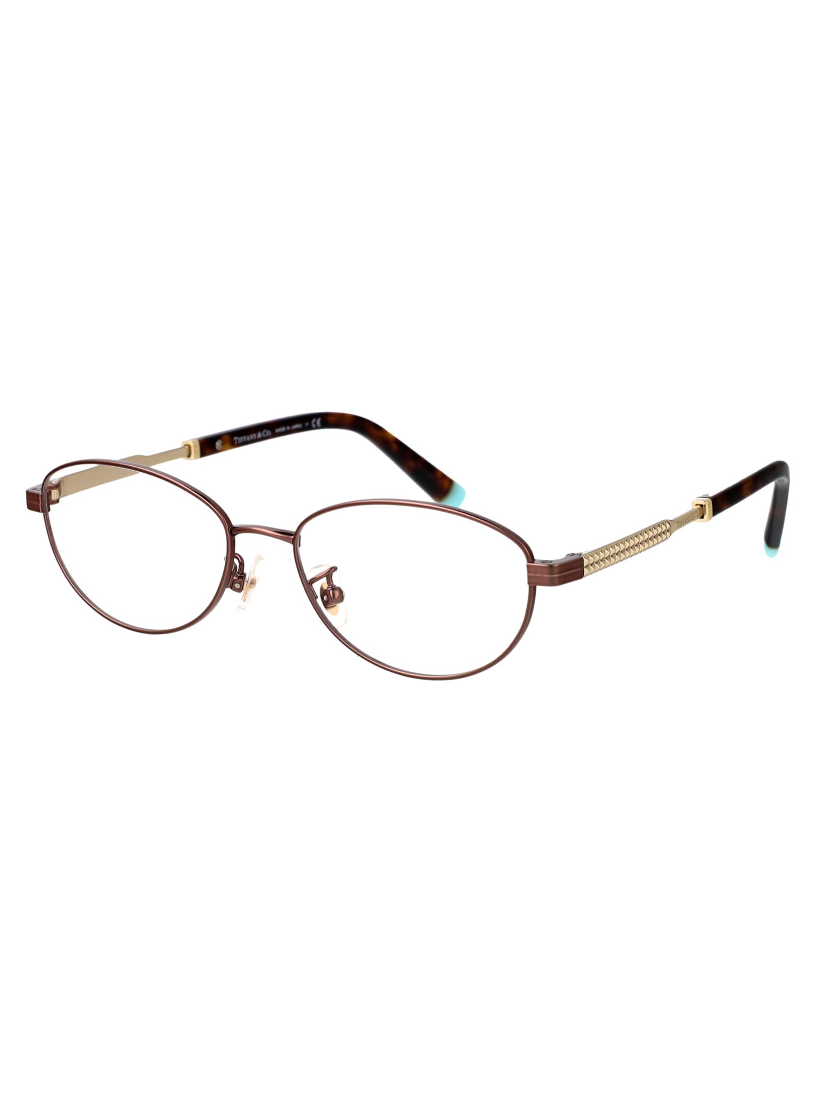 Shop Tiffany &amp; Co. 0tf1144td Glasses In 6046 Brown