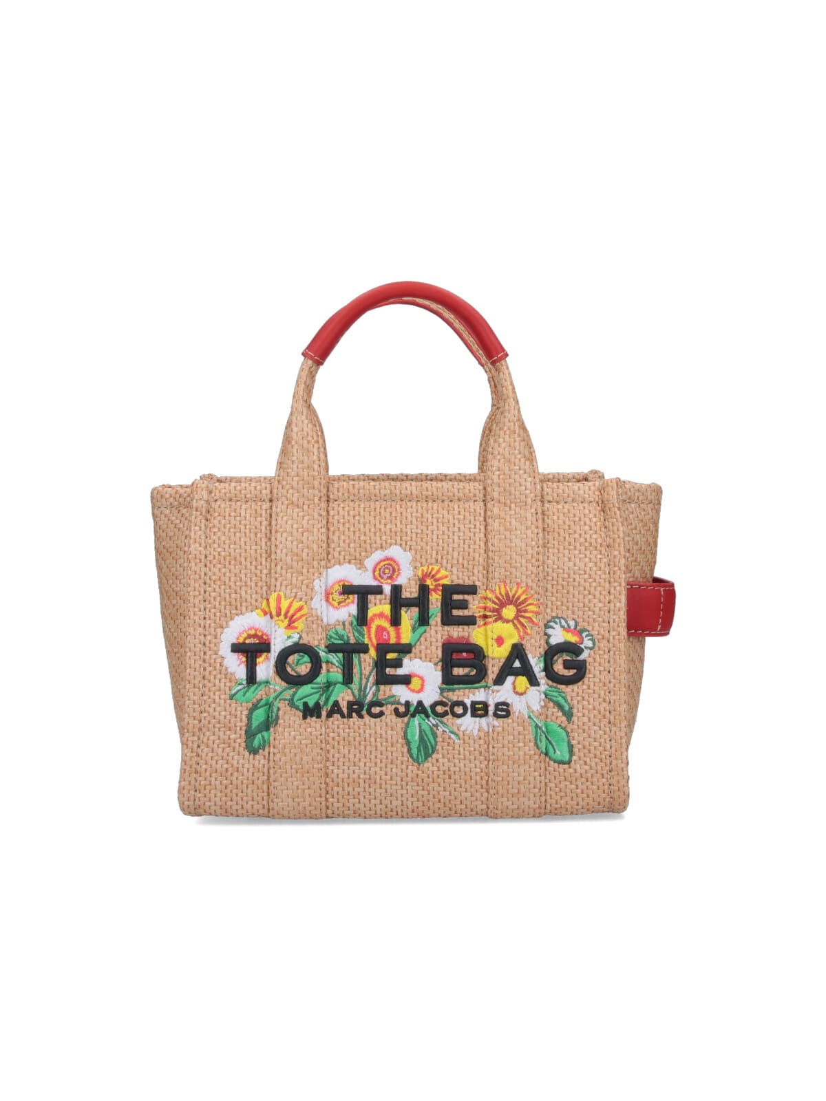 daisy Small Woven Tote Bag