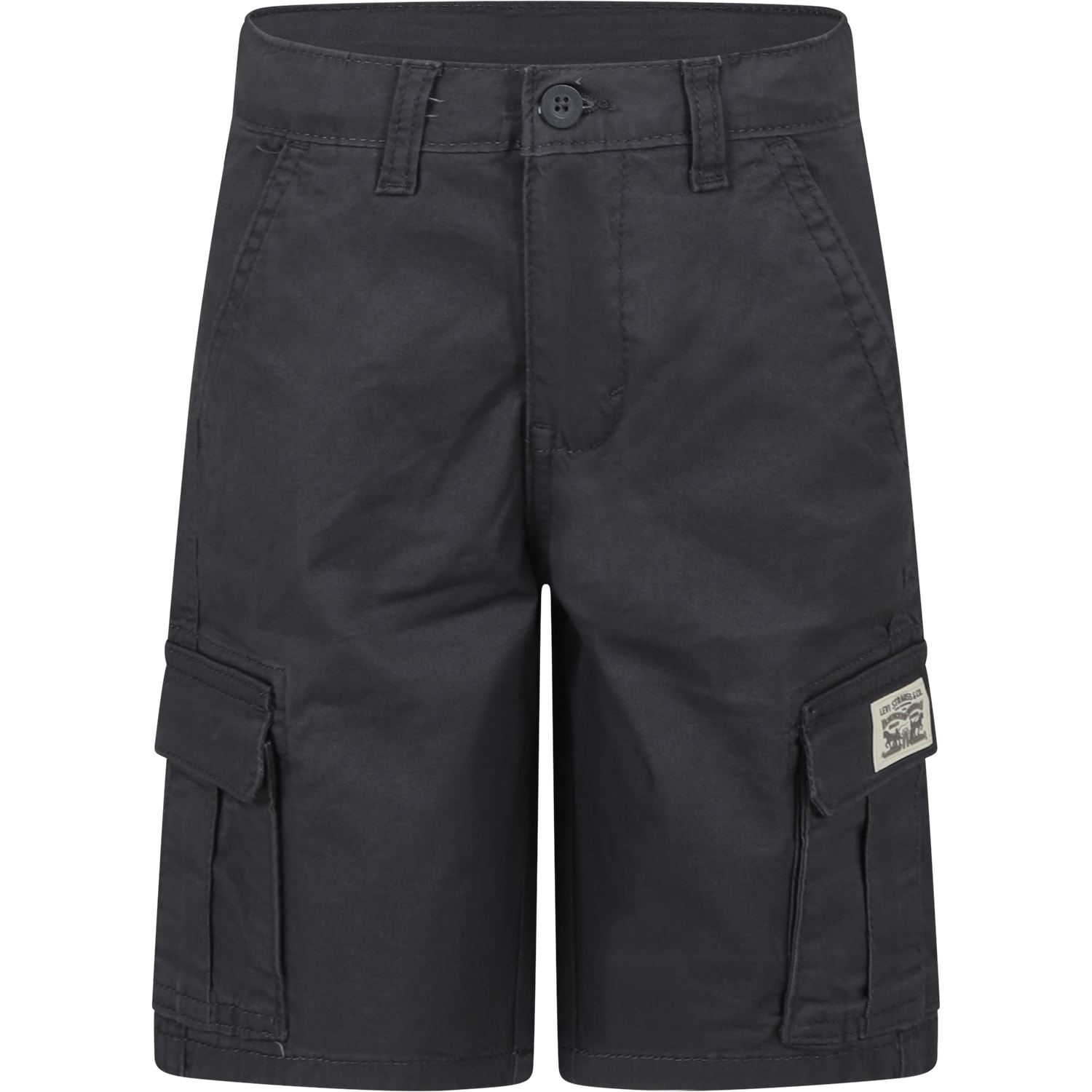 Shop Levi's Black Shorts For Boy With Logo