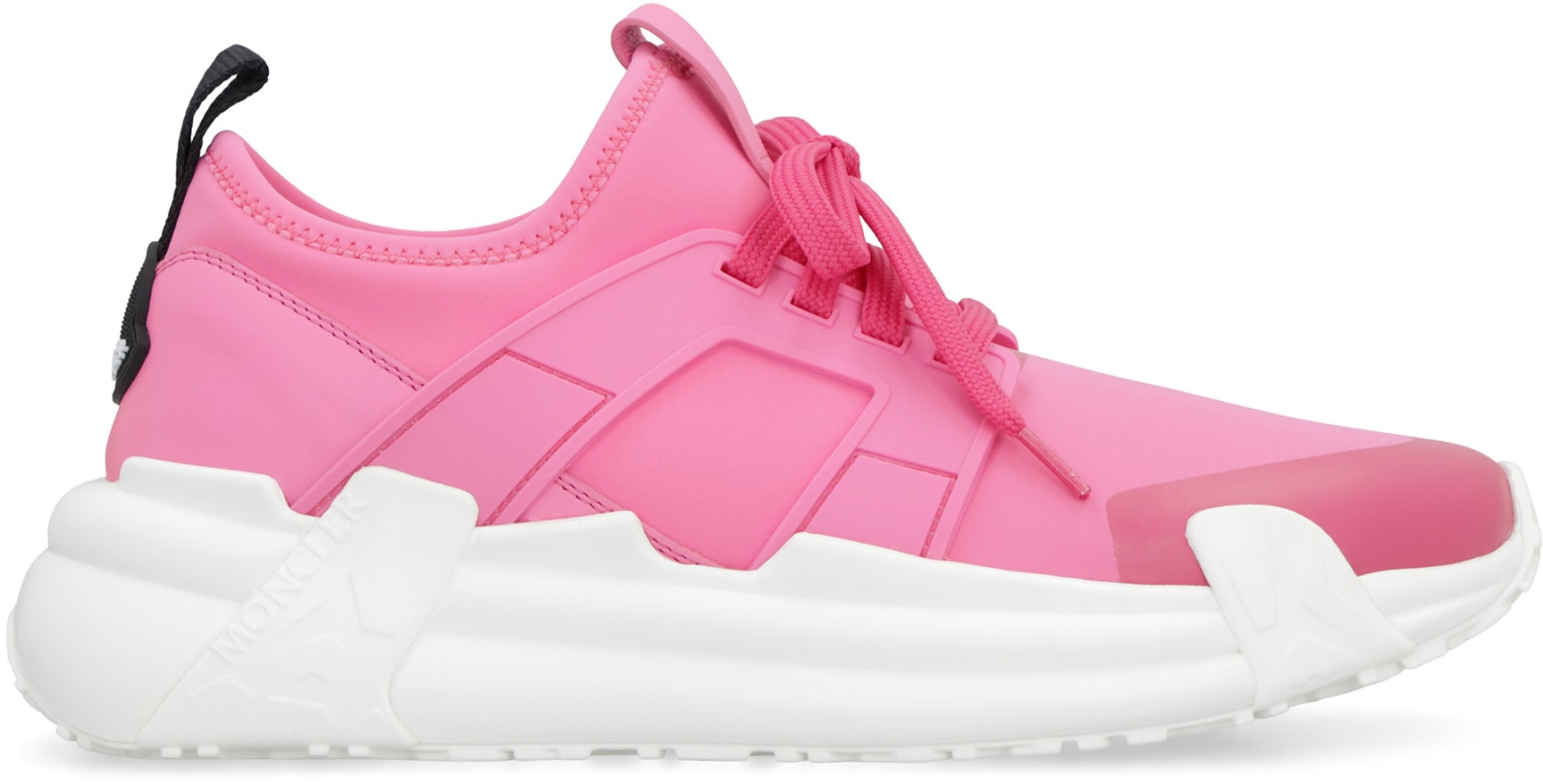 MONCLER LUNAROVE NEOPRENE LOW-TOP SNEAKERS