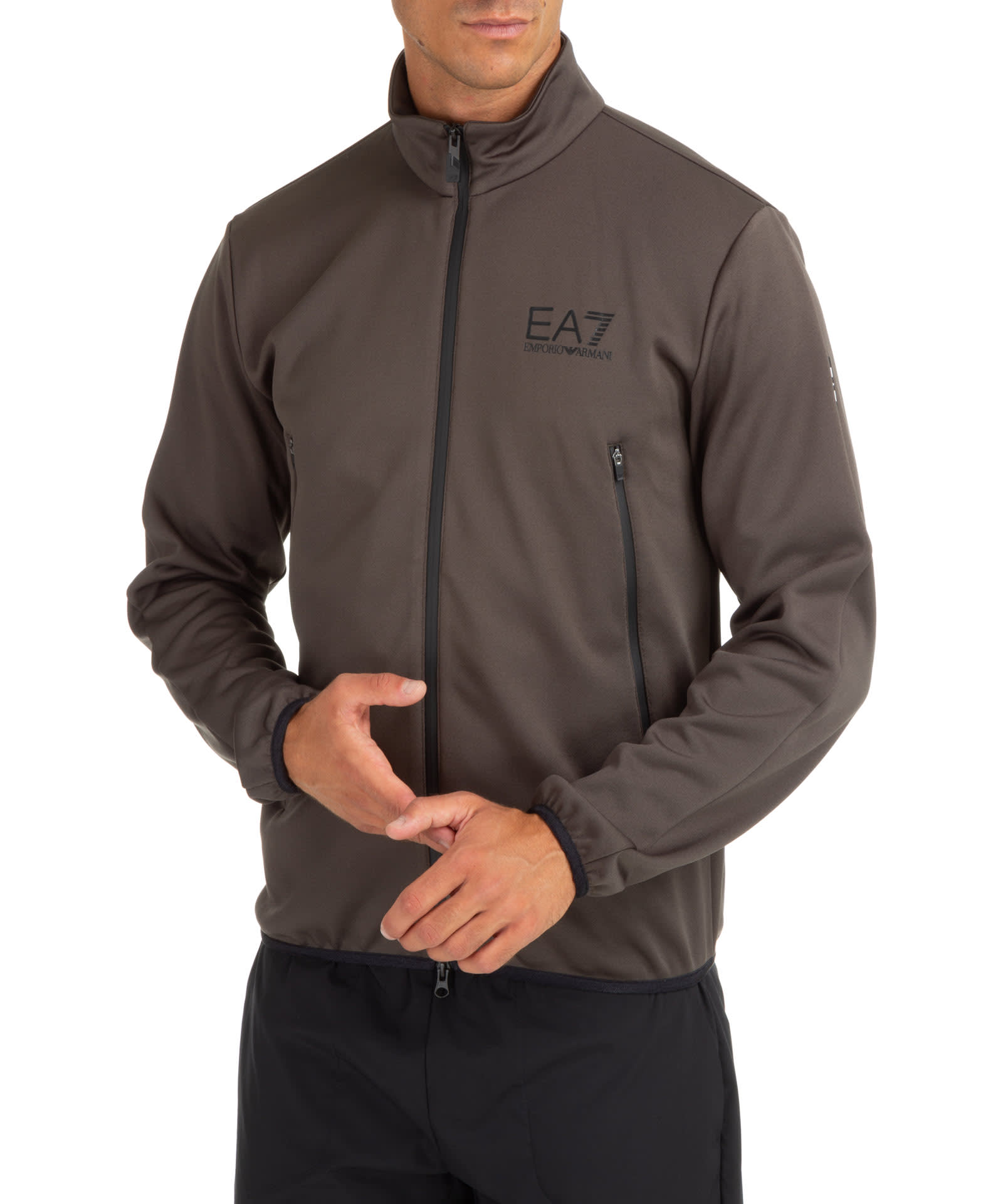 EA7 Zip-up Sweatshirt