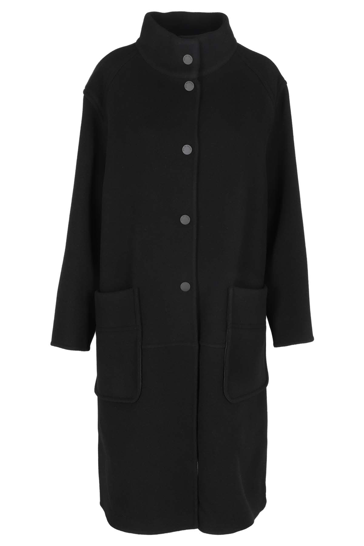 Shop See By Chloé Coat In Nero