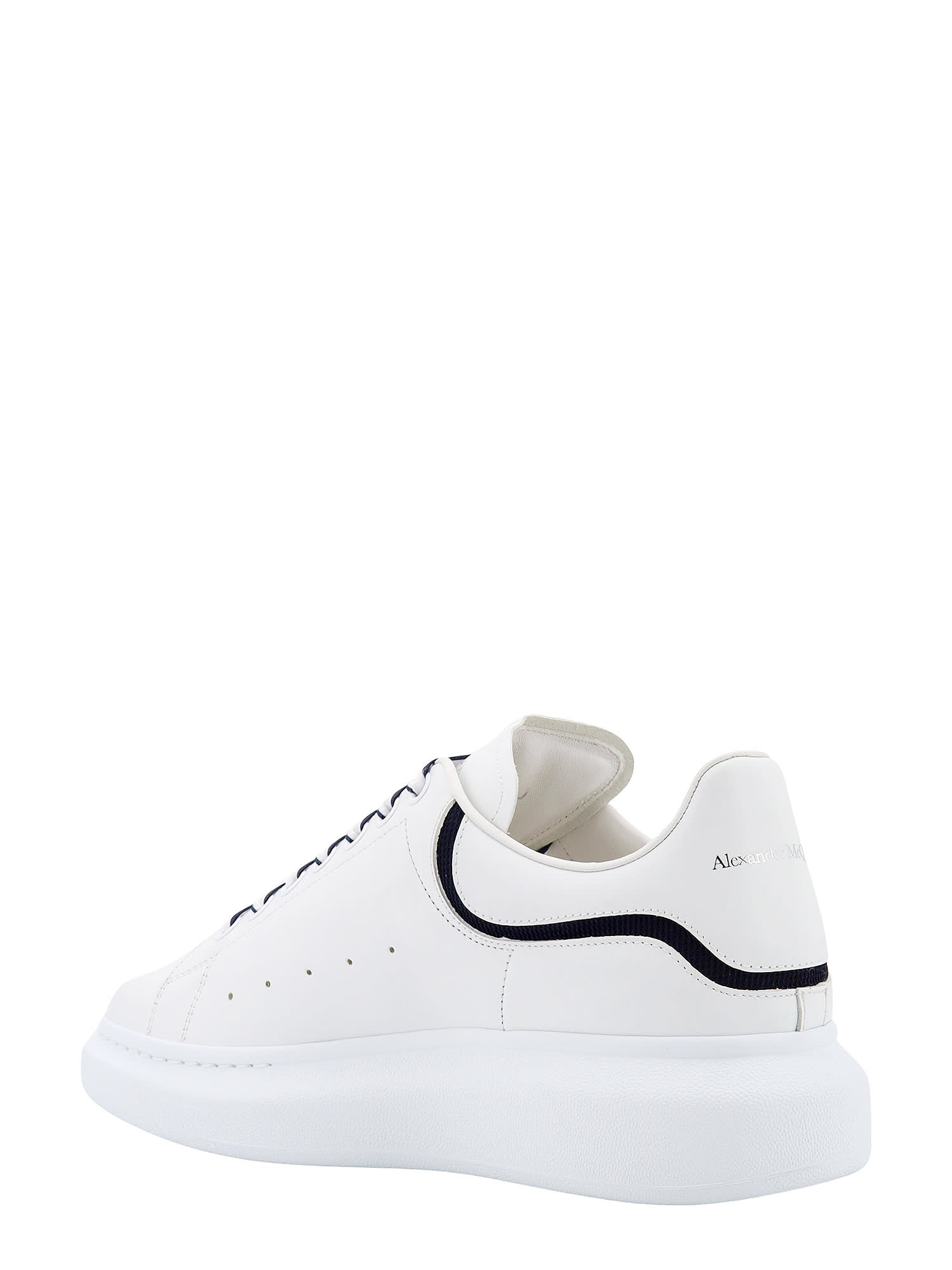 Shop Alexander Mcqueen Larry Sneakers In White