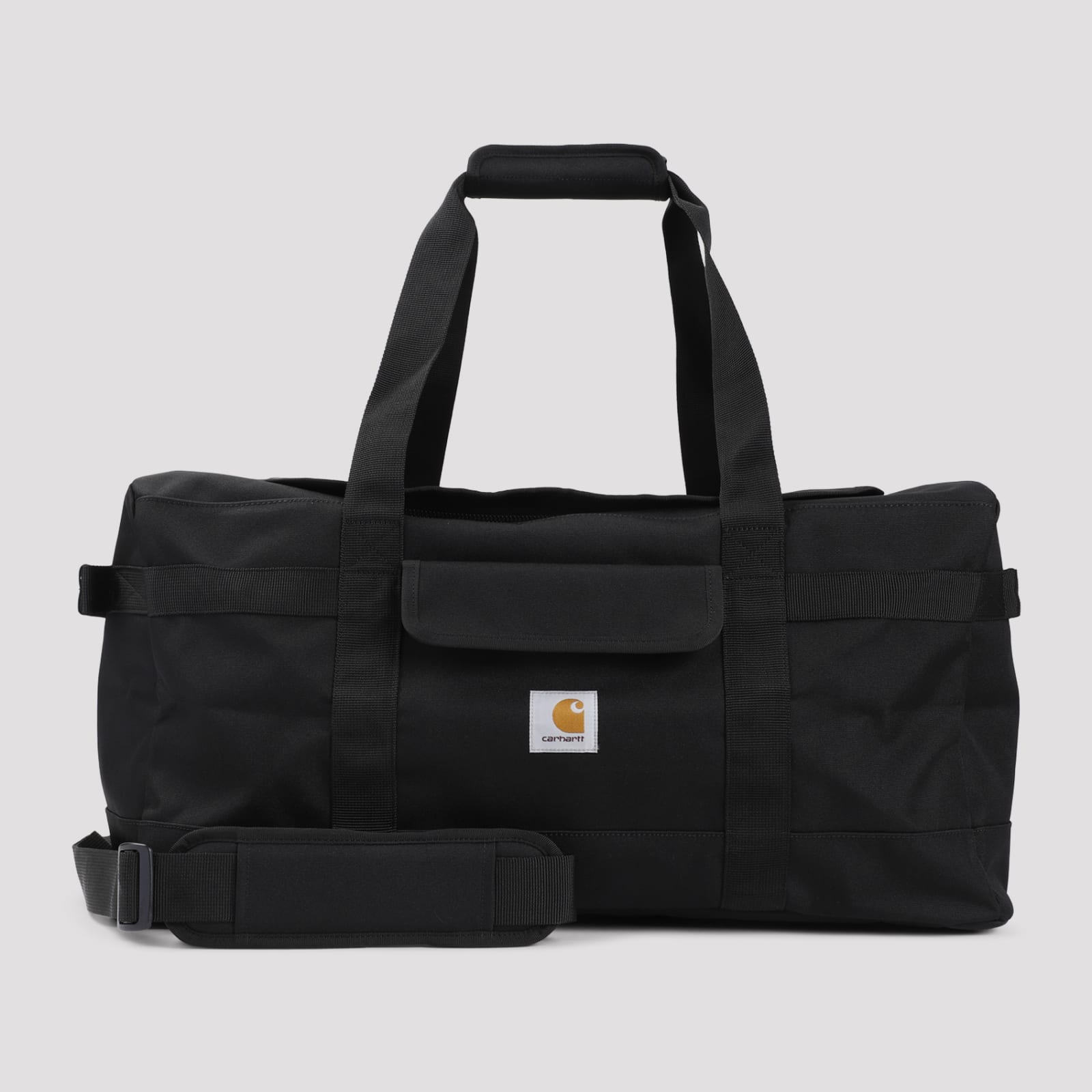 Carhartt Jack Medium Clipper Holdall Bag With Adjustable Shoulder Strap In Black