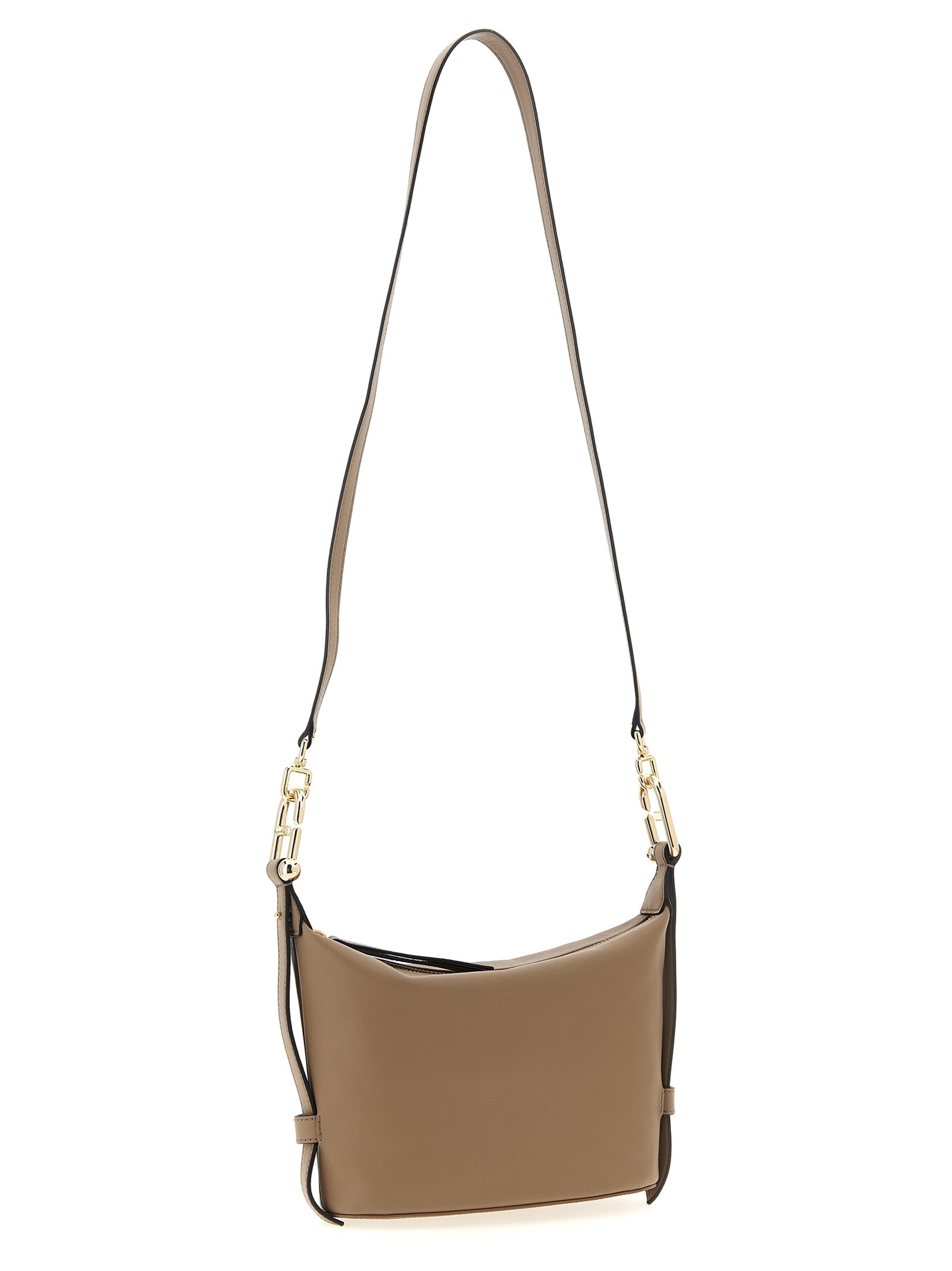 Furla Nuvola Mini Leather Handbag In Sand