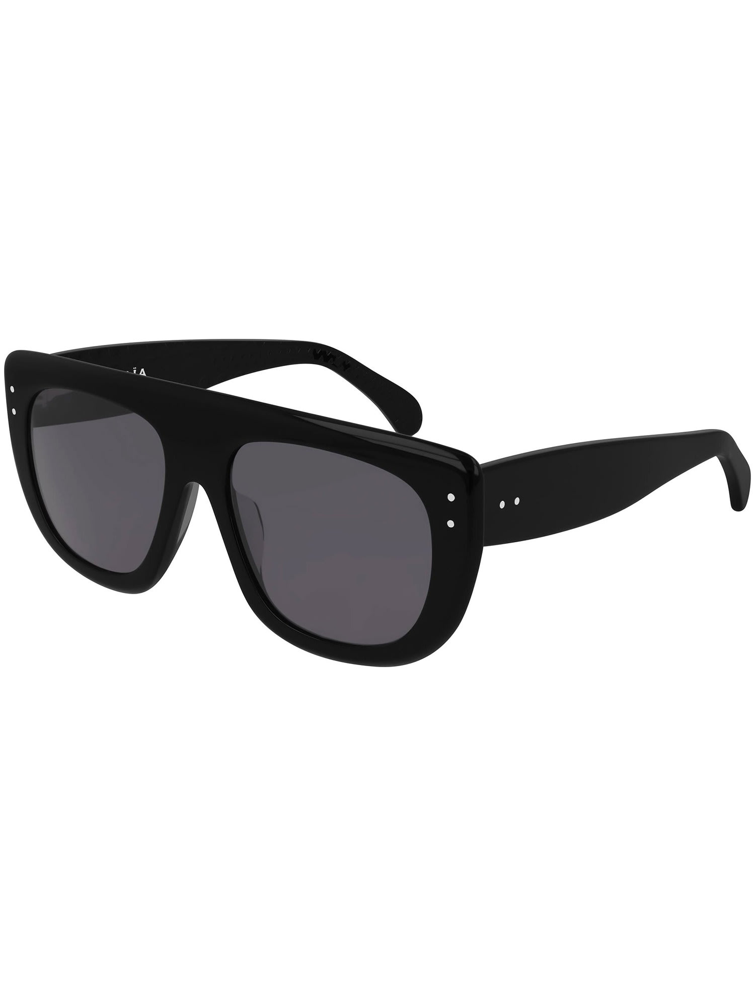 Shop Alaïa Aa0033s Sunglasses In Black Black Grey