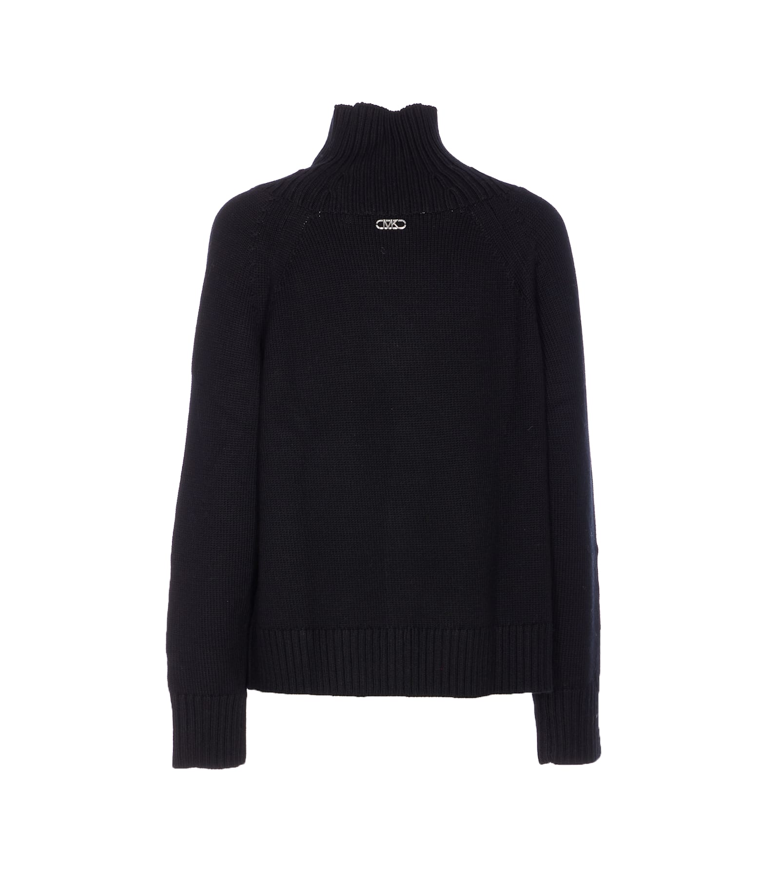 Michael Michael Kors Solid Sweater In Black