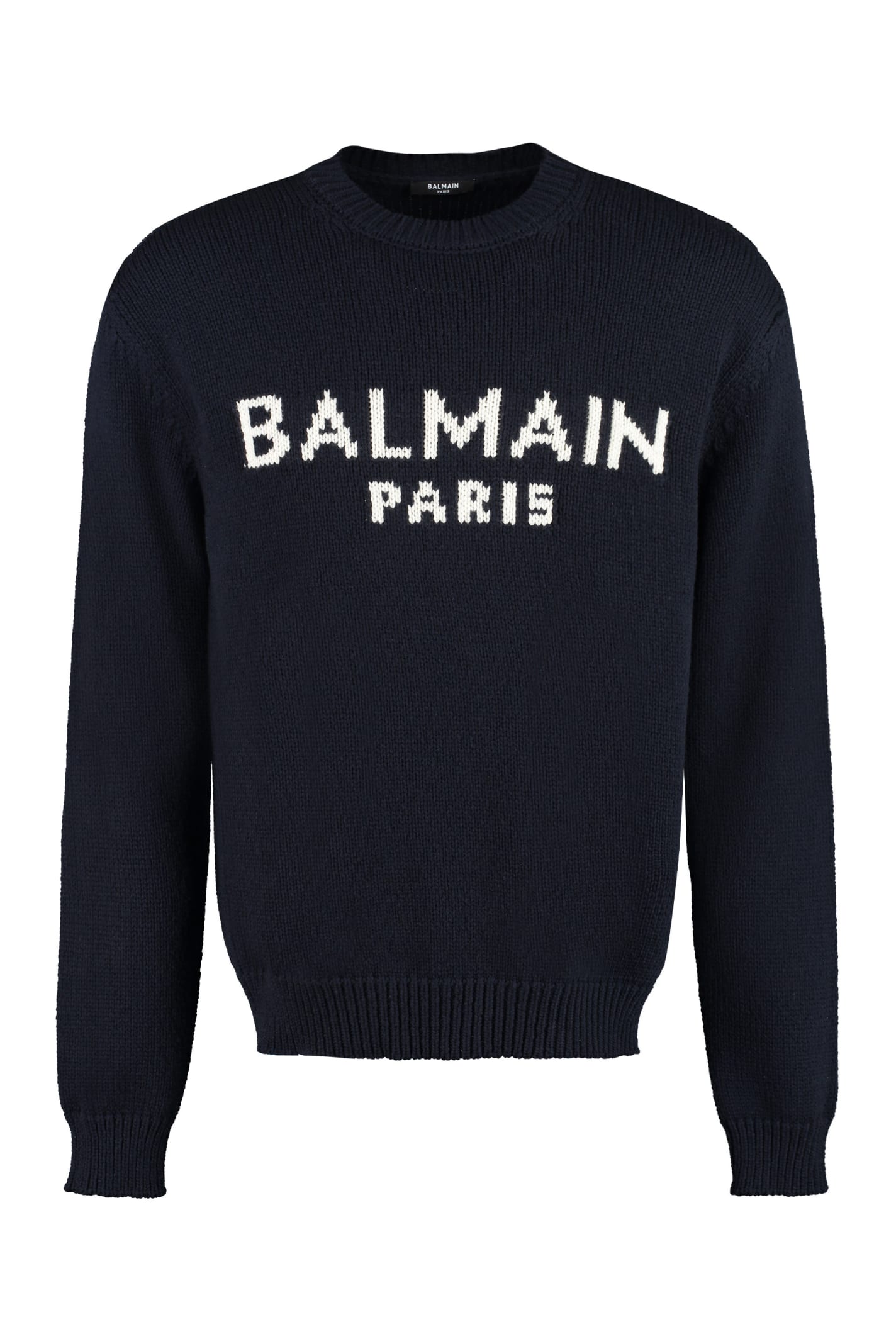 Balmain Crew-neck Wool Sweater