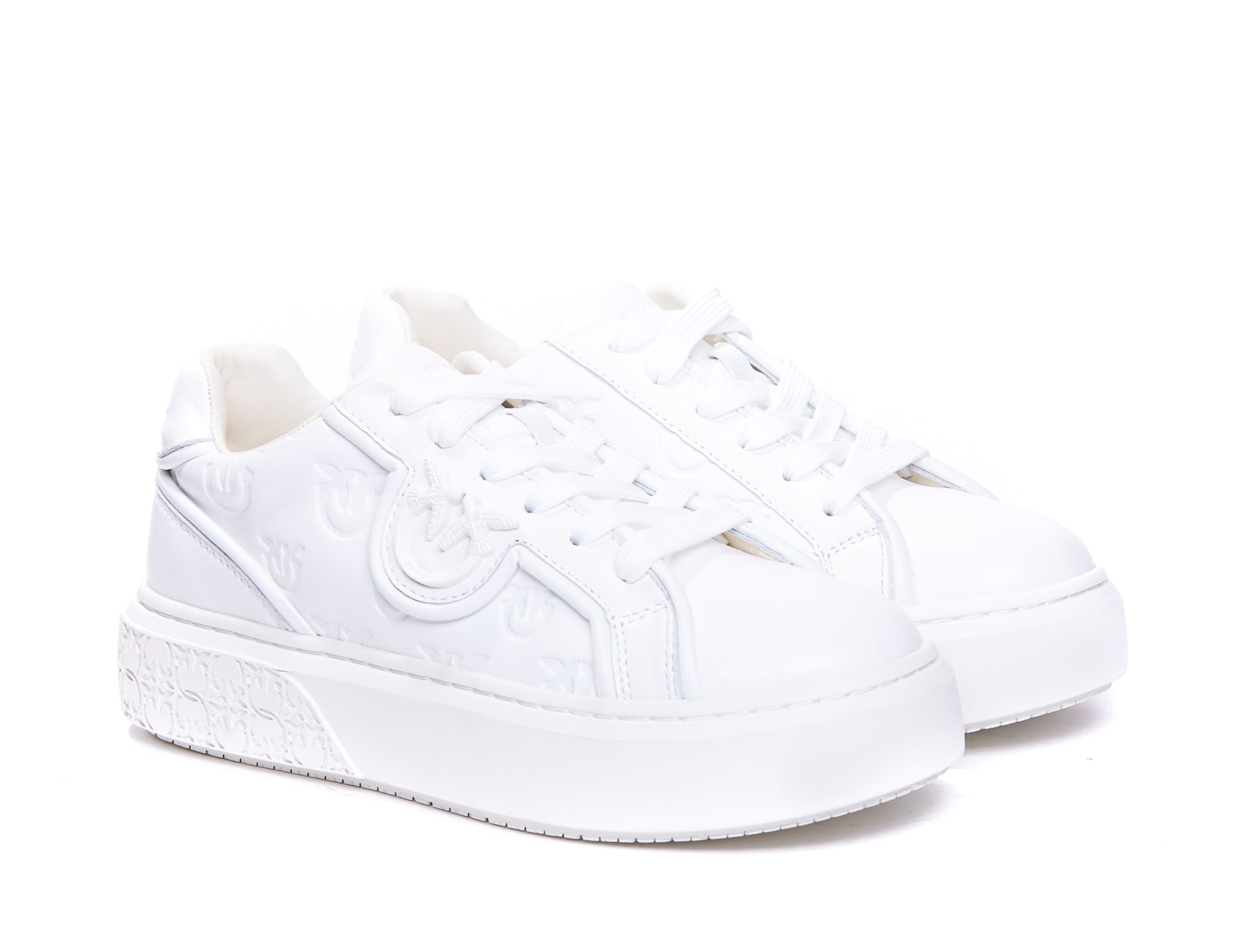 Shop Pinko Yoko 06 Sneakers In White