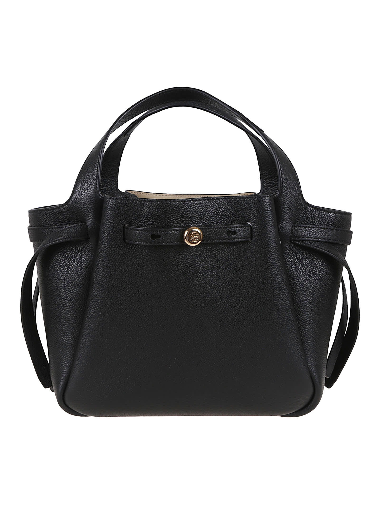 Tory Burch Romy Pebbled Satchel