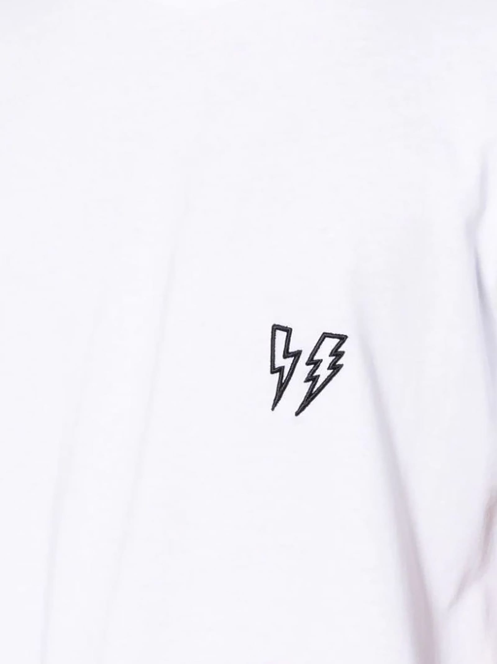 Shop Neil Barrett T-shirts And Polos White